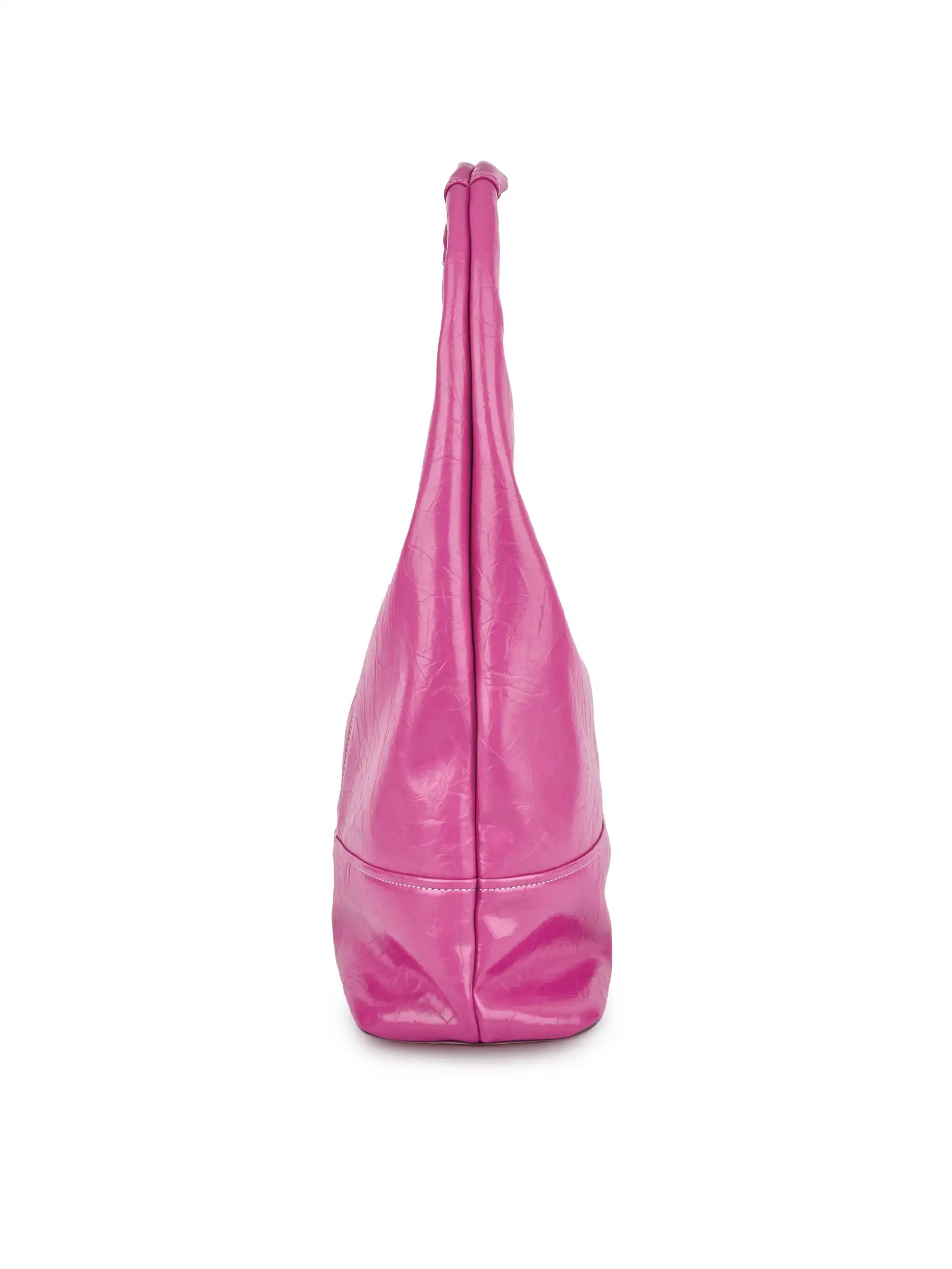 Berry Hobo Shoulder Bag  - Bright Pink
