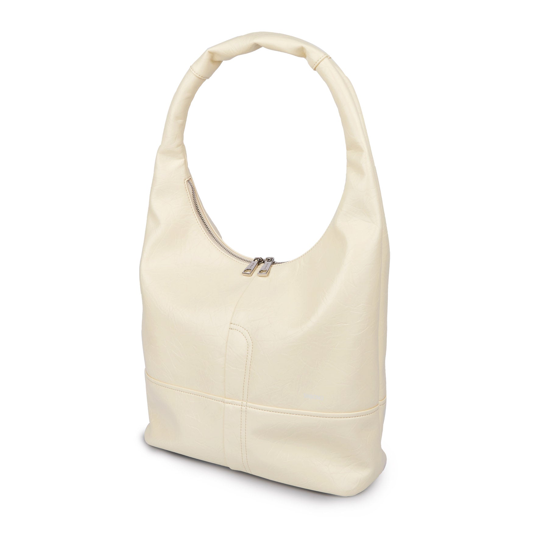 Berry Hobo Shoulder Bag - Ivory