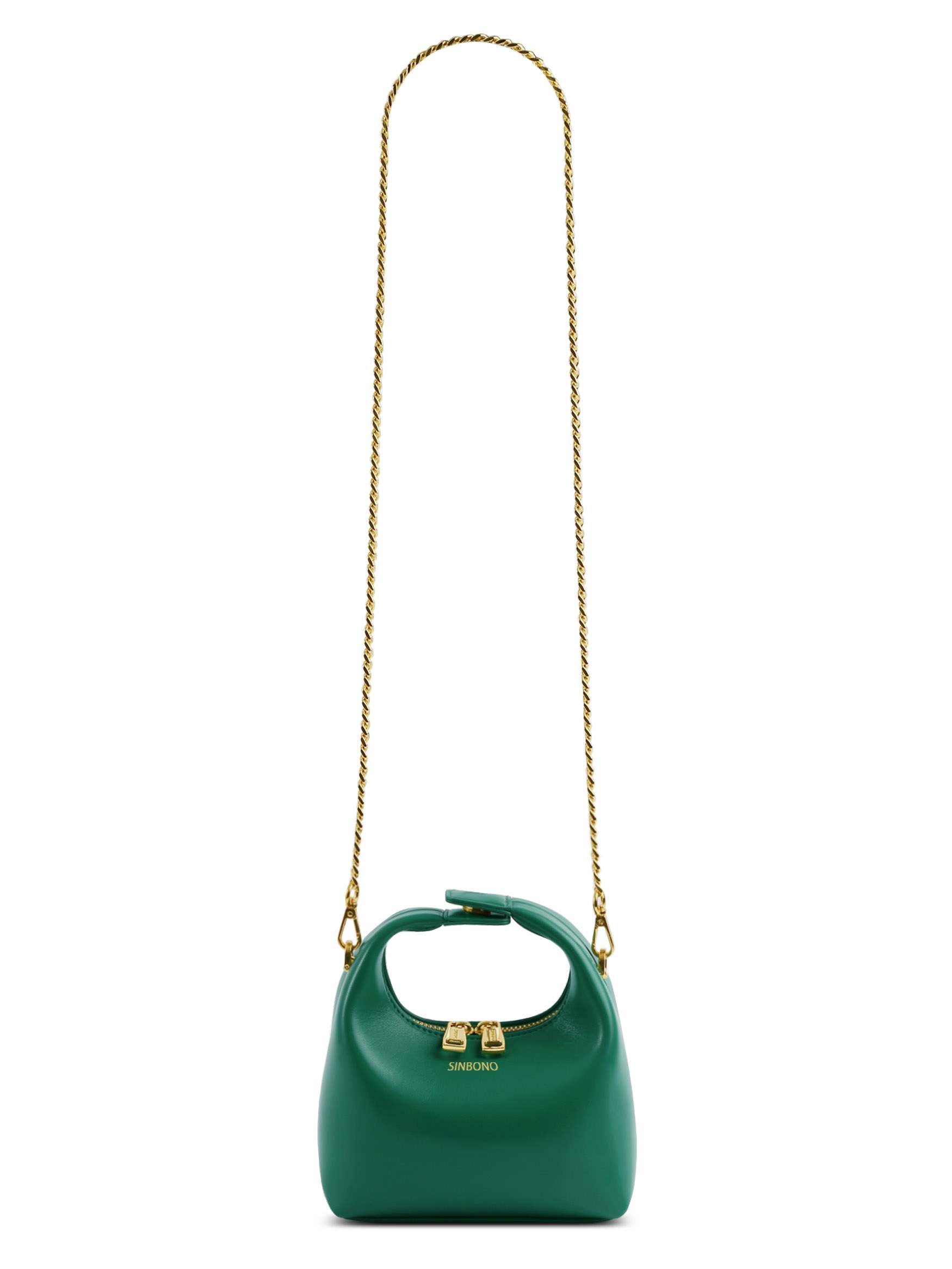 Vienna Top Handle Crossbody Bag - Green