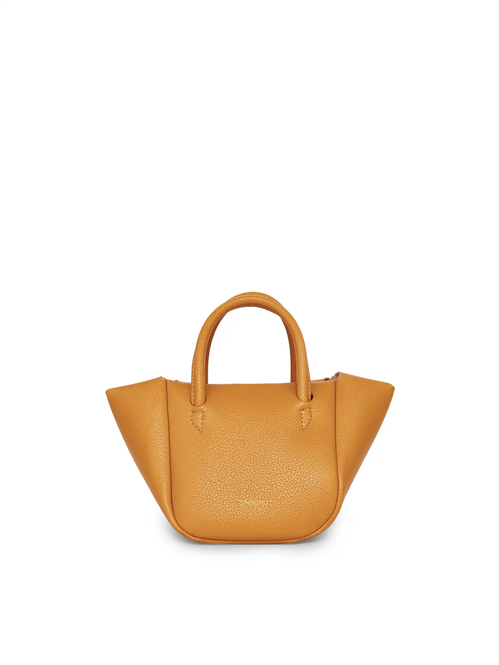Selena Ruched Hobo Handle  Crossbody Bag - Beer