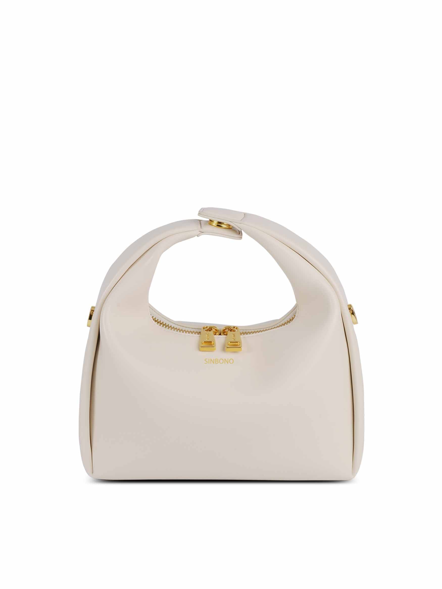 Medium Vienna Top Handle Crossbody Bag - Ivory