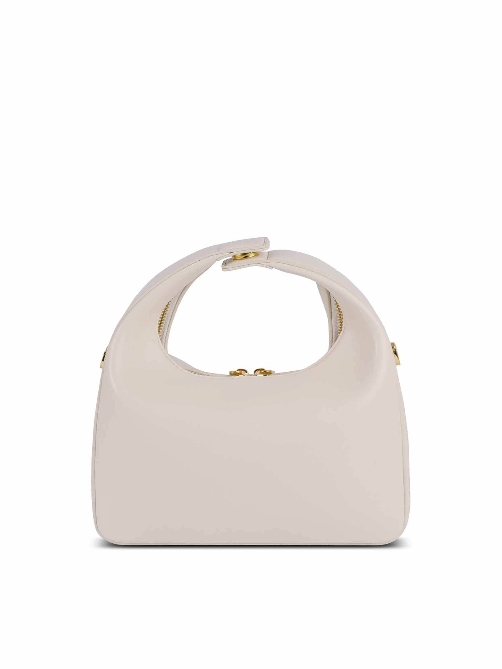 Medium Vienna Top Handle Crossbody Bag - Ivory