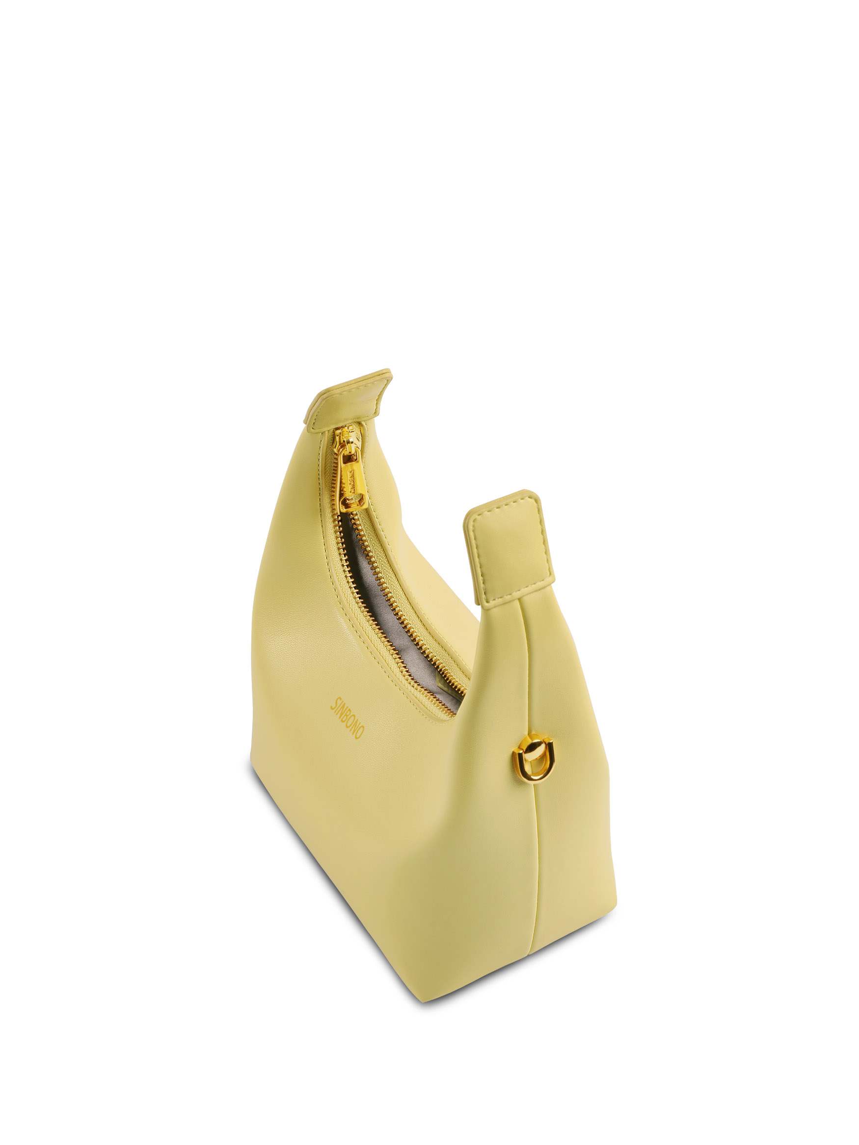 Vienna Top Handle Crossbody Bag - Light Yellow