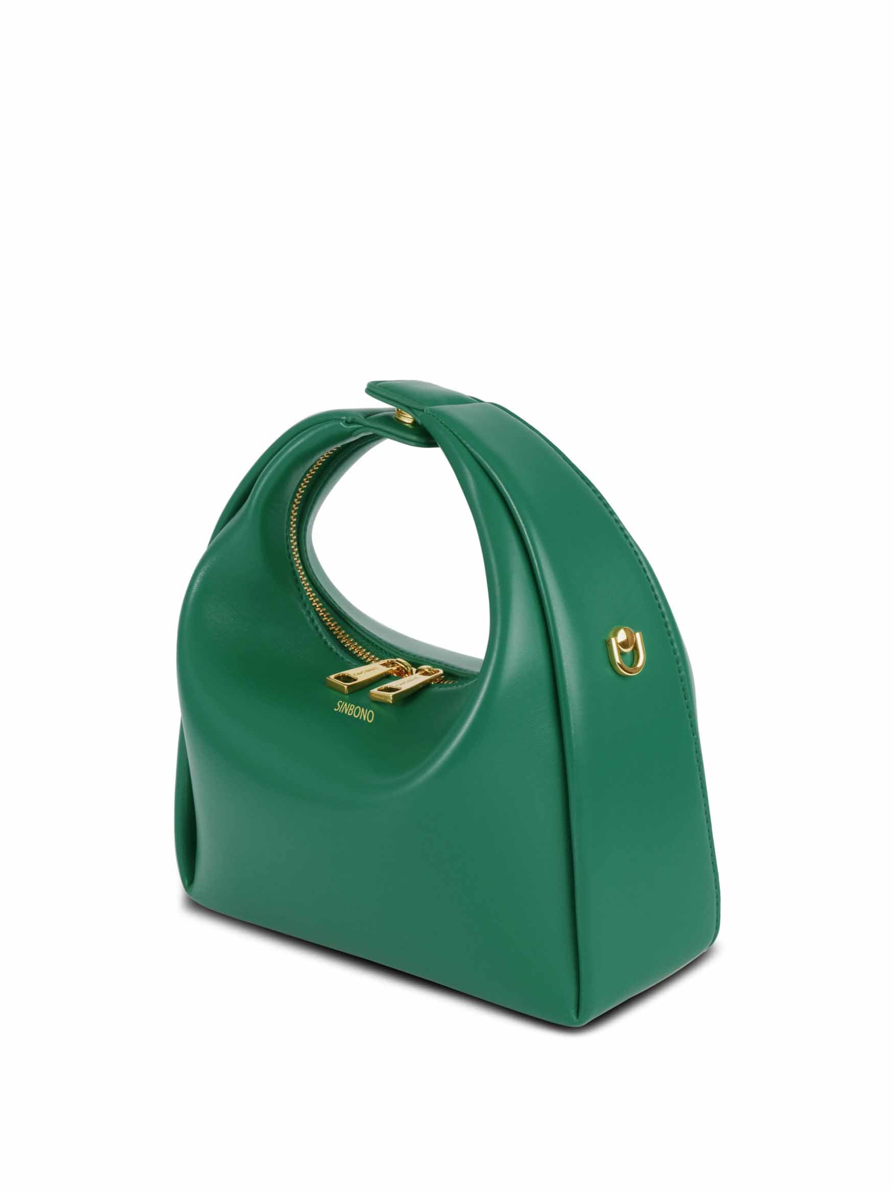 Medium Vienna Top Handle Crossbody Bag - Green