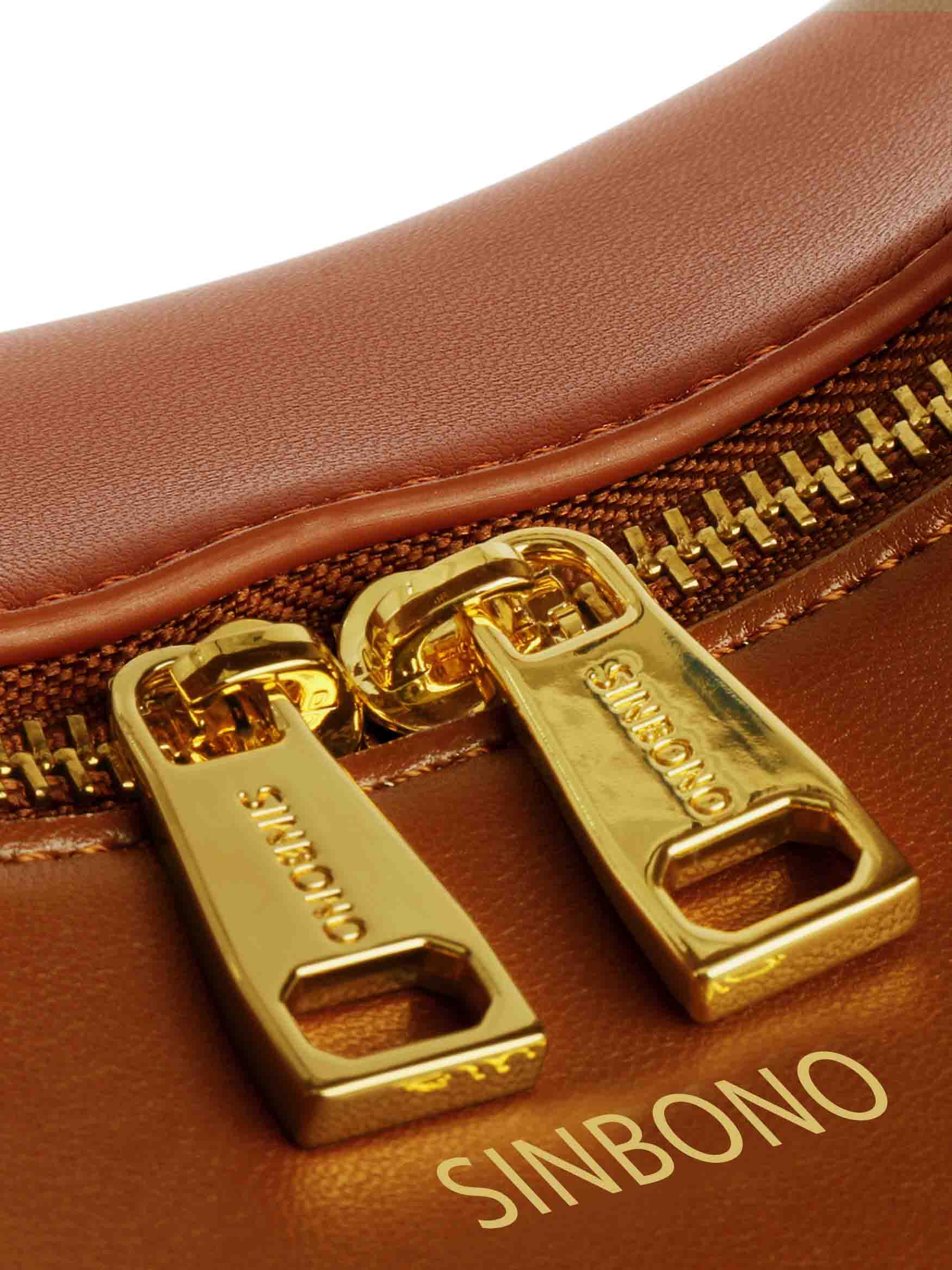Medium Vienna Top Handle Crossbody Bag - Brown