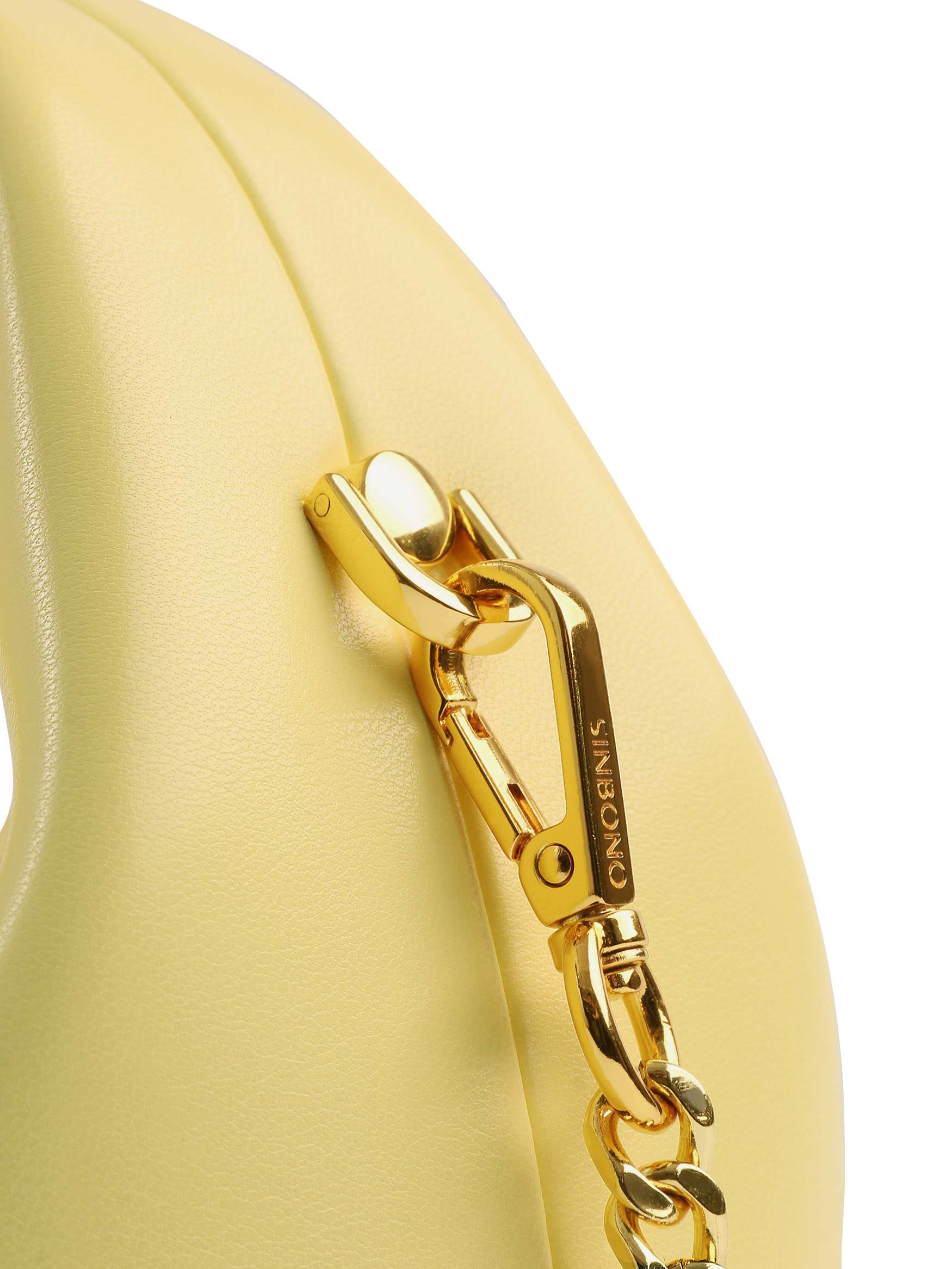 Vienna Top Handle Crossbody Bag - Light Yellow