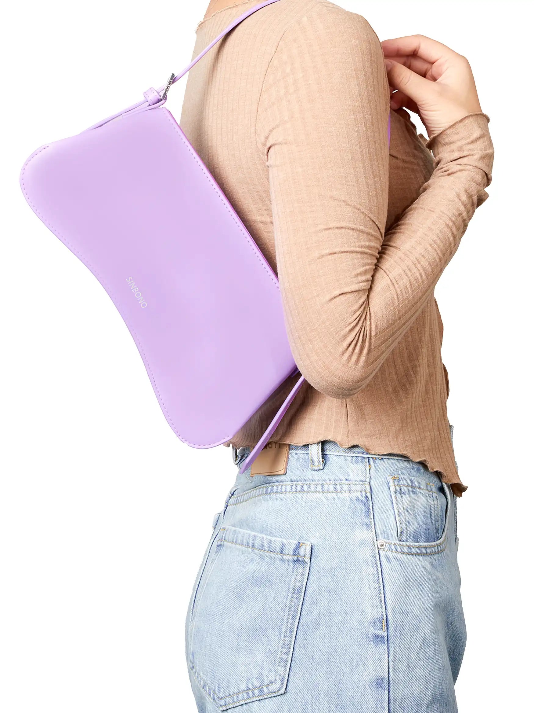 Eva Shoulder Bag  - Purple