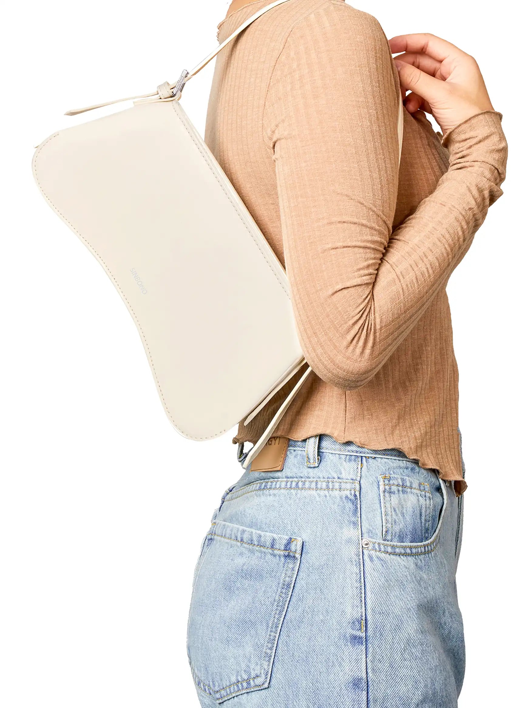 Eva Shoulder Bag - White