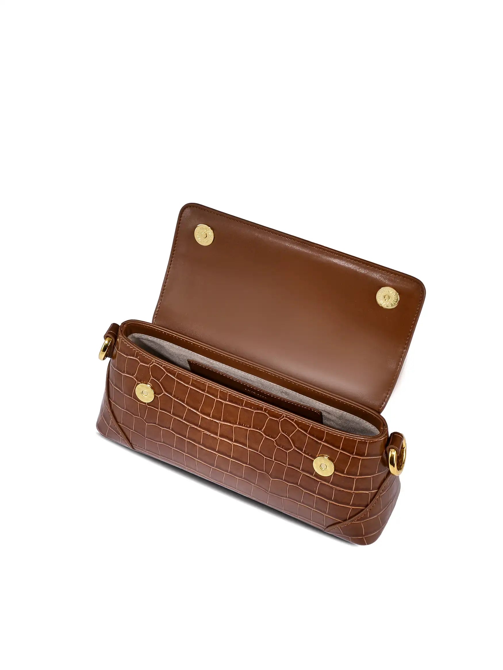 Amelia Shoulder Bag - Brown