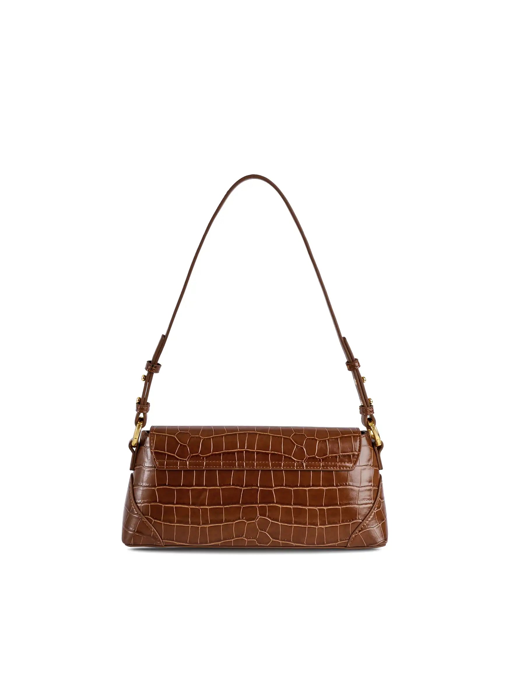 Amelia Shoulder Bag - Brown