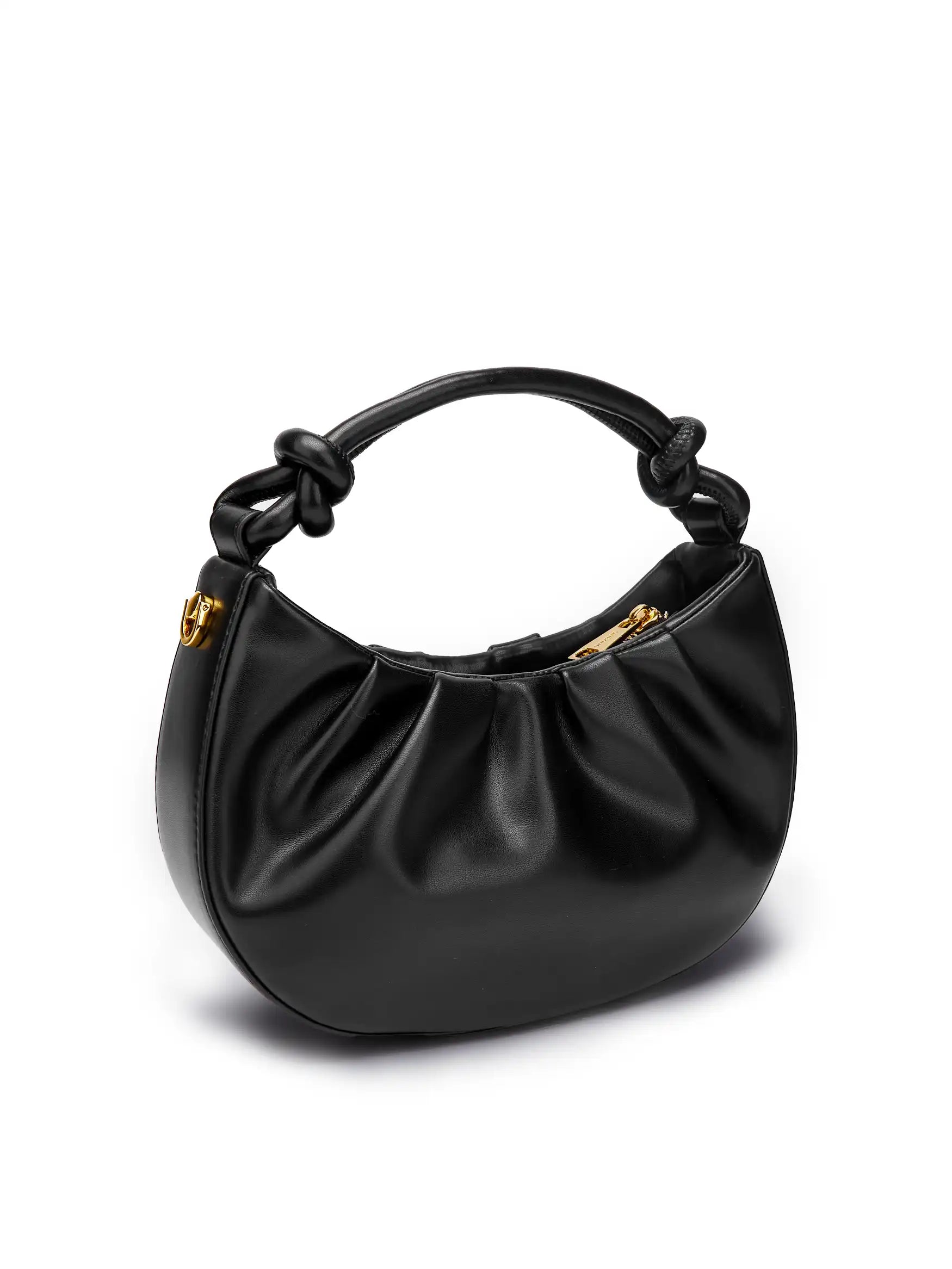 Cate Top Handle Crossbody Bag - Black