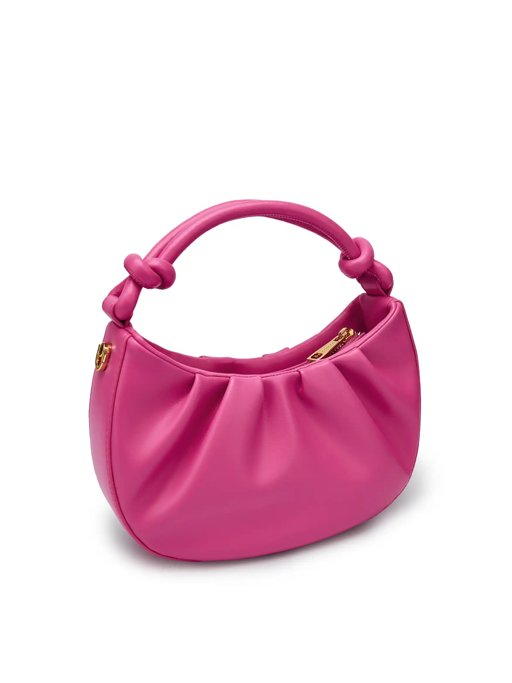 Cate Top Handle Crossbody Bag - Bright Pink