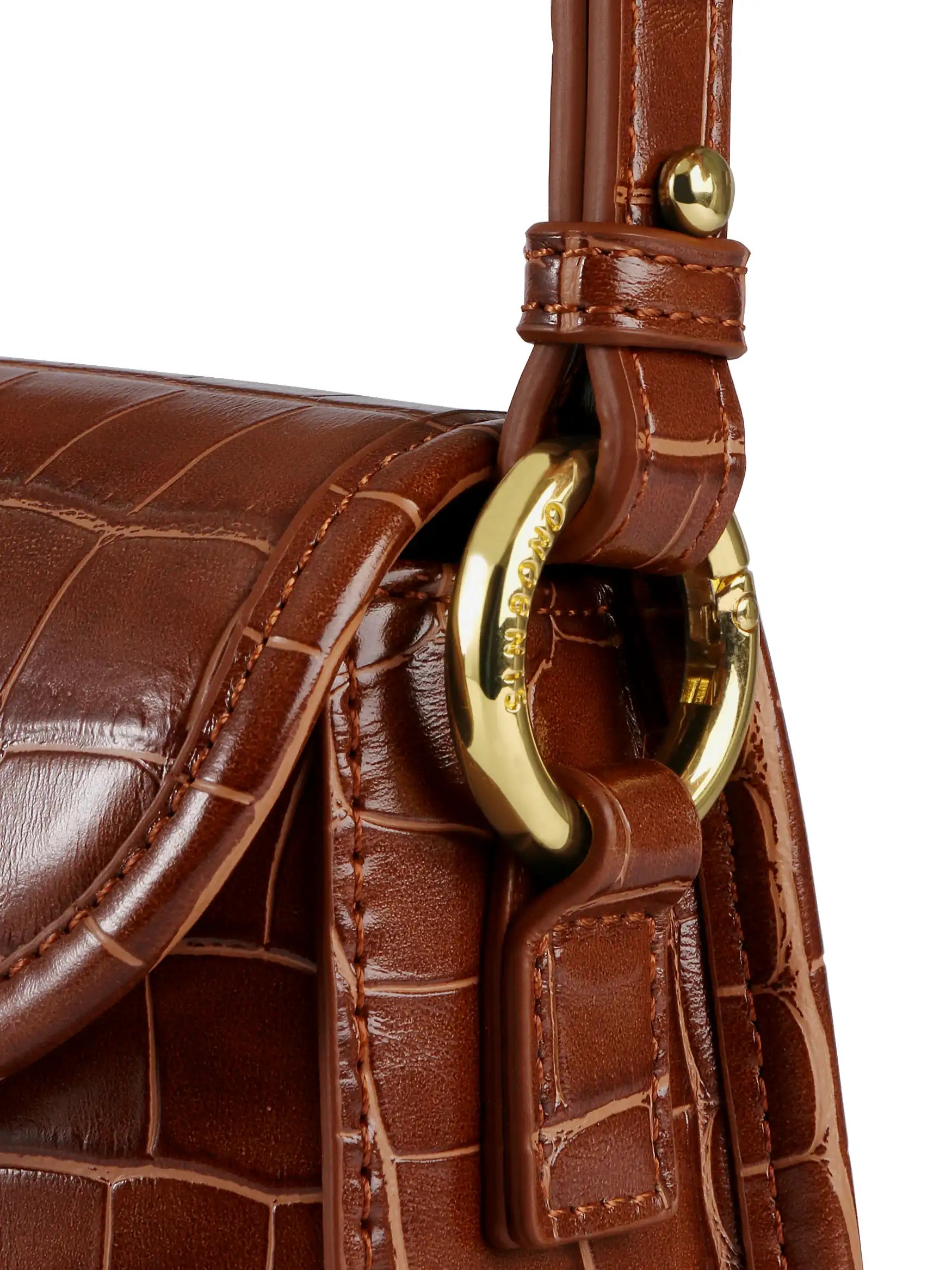 Fiona Shoulder Bag - Brown