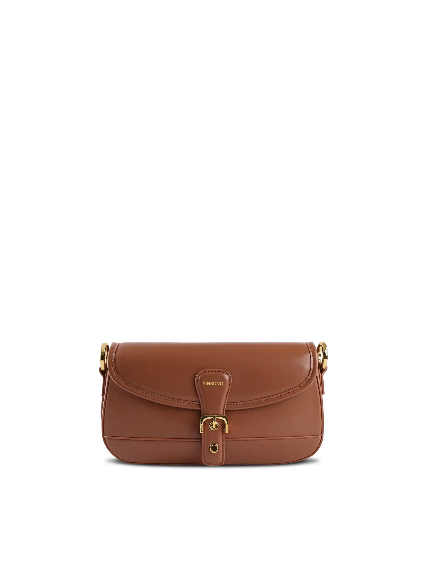 Fiona Shoulder Bag - Dark Brown