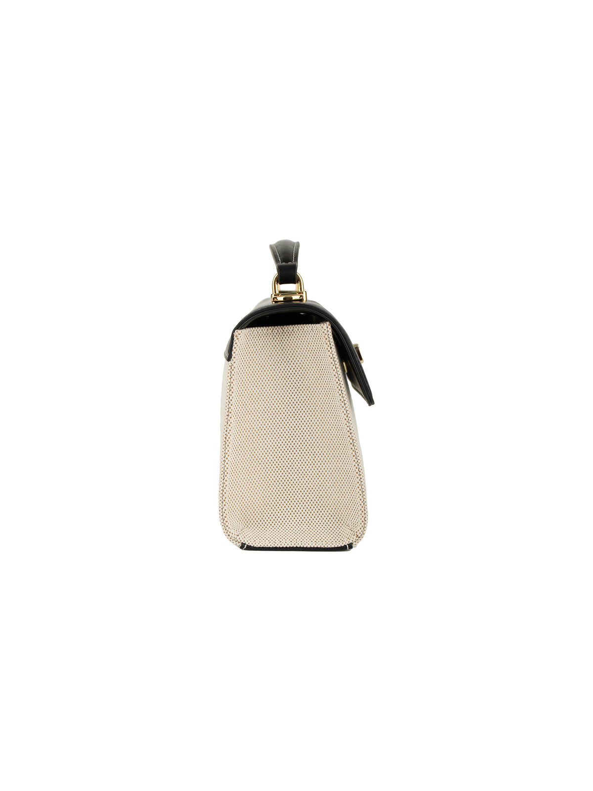 Maeve Shoulder Bag - Ivory with black