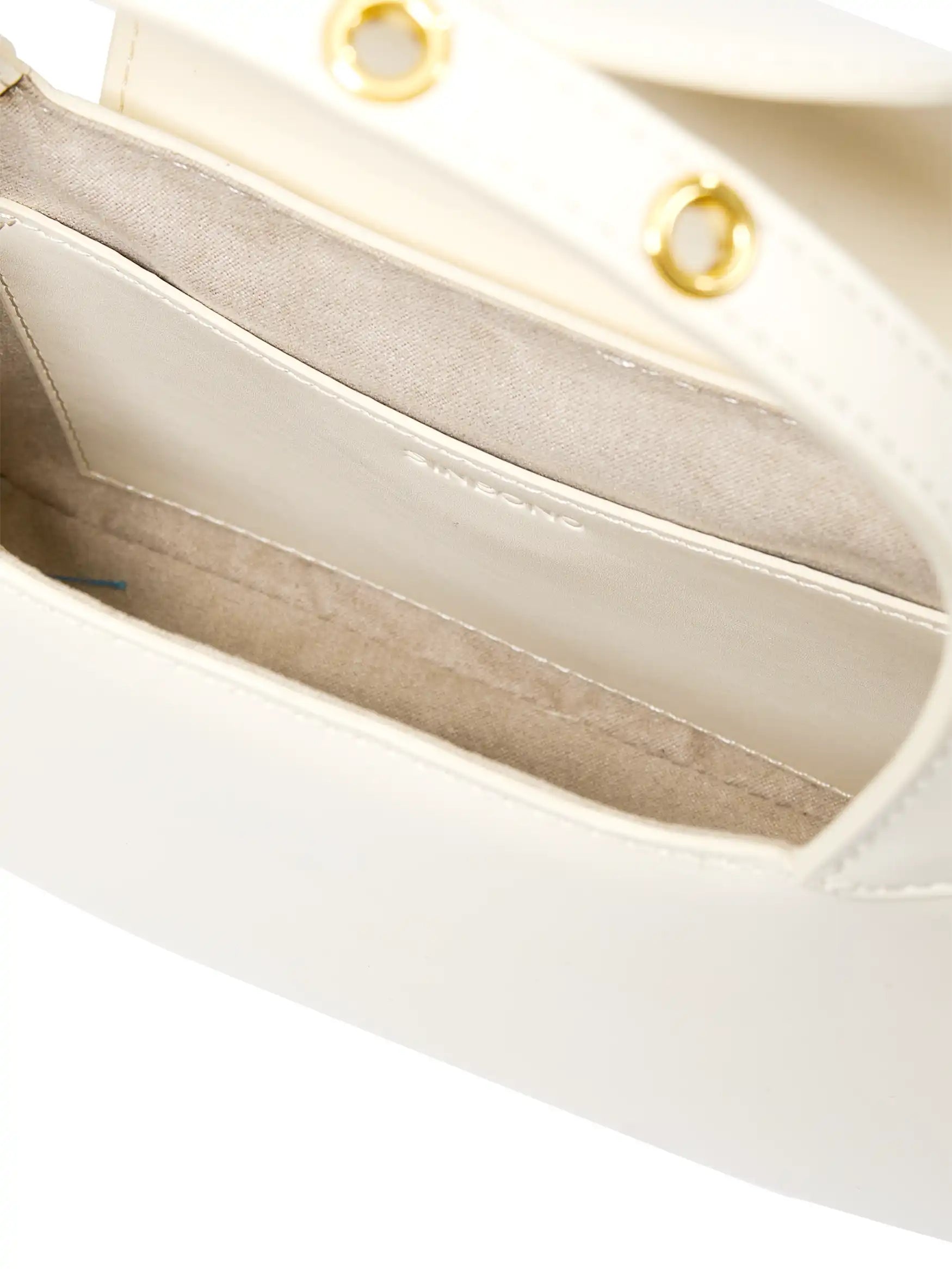 Alice Top Handle Crossbody Bag - White
