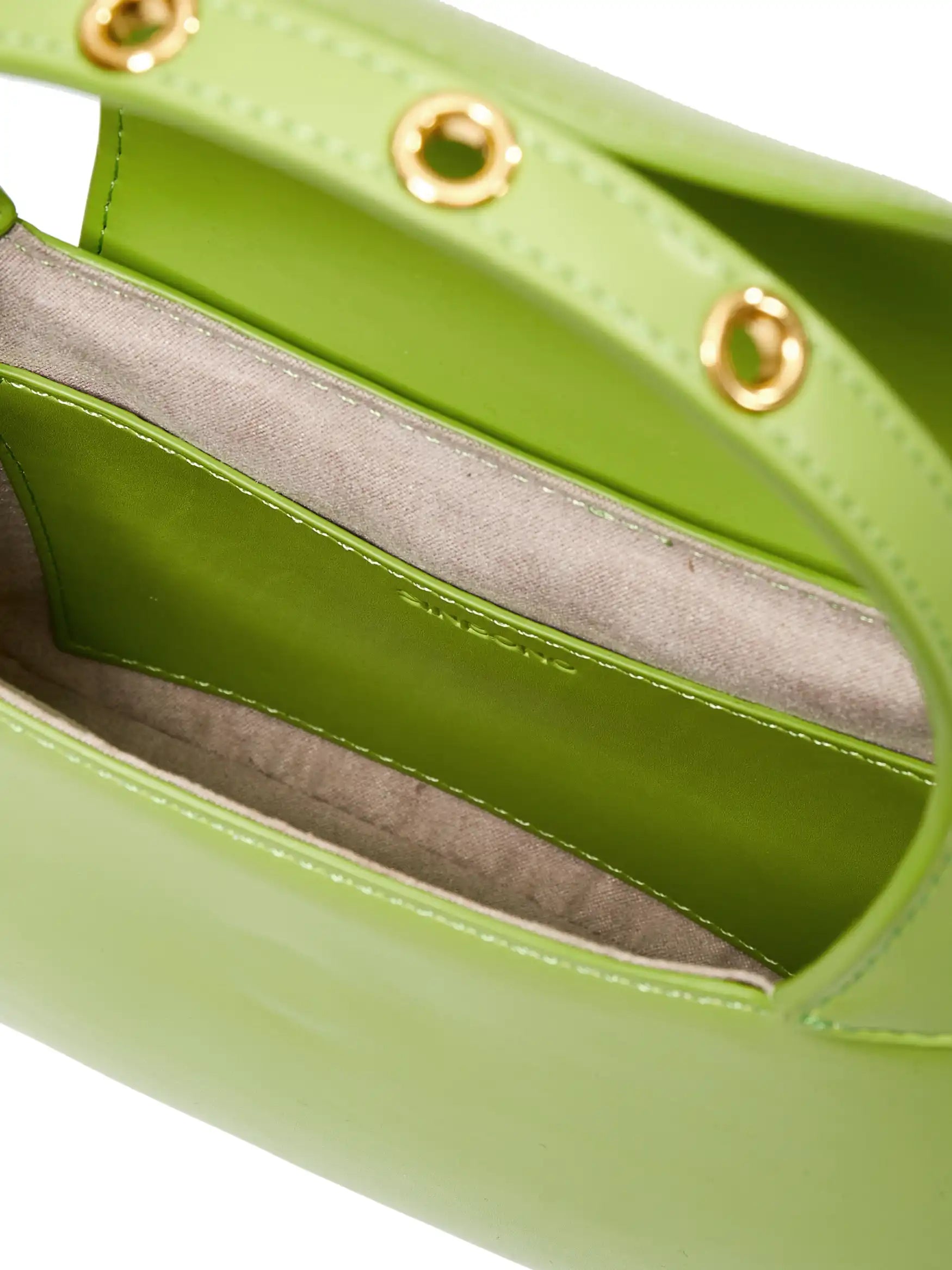 Alice Top Handle Crossbody Bag - Lime Green