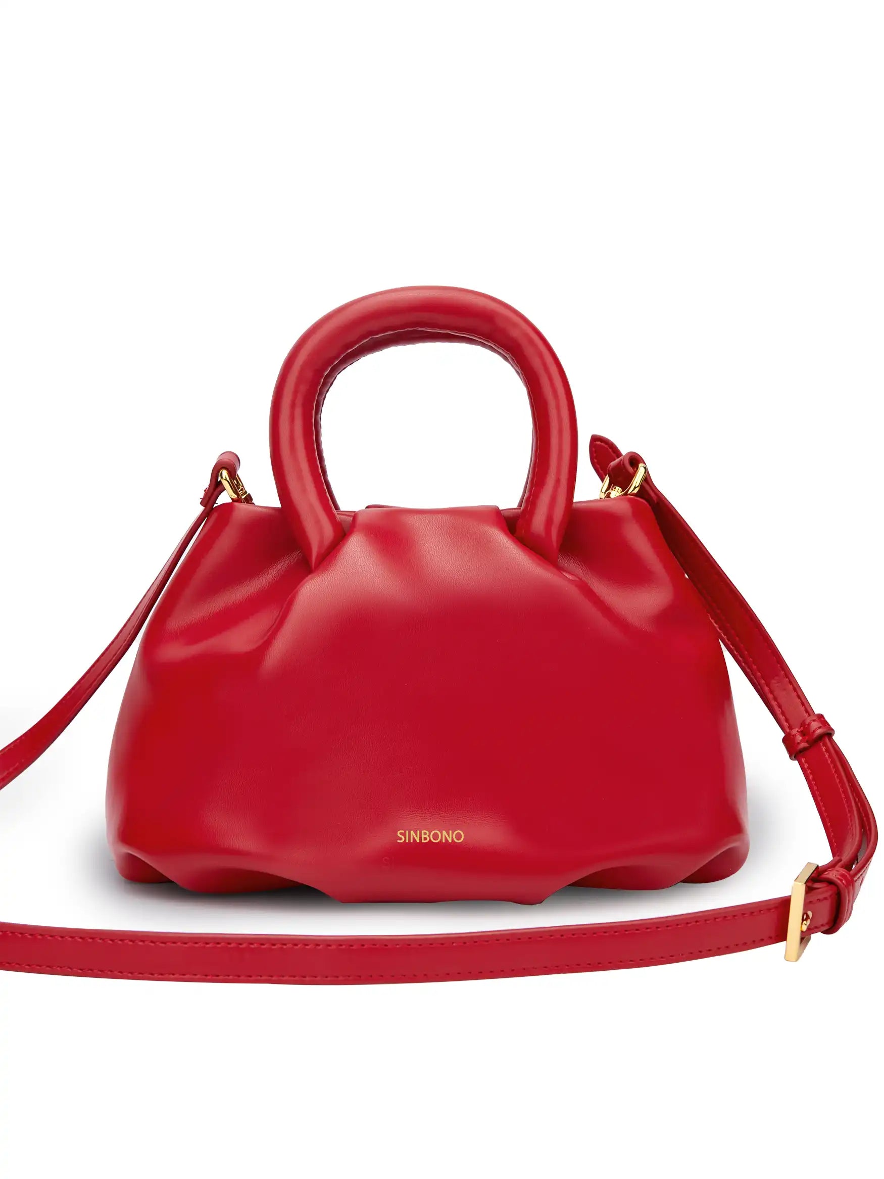 Gal Top Handle Crossbody Bag - Red