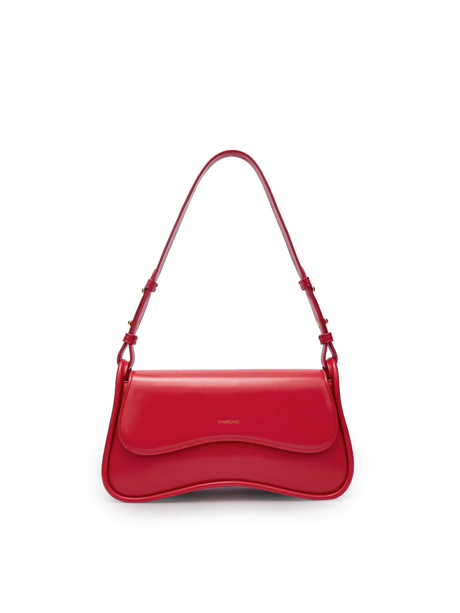 Zoe Shoulder Bag - Red