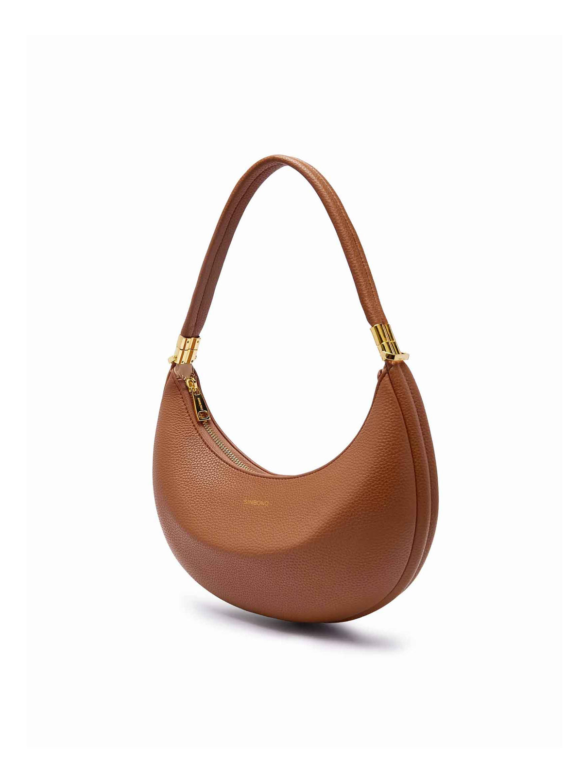 Zoey Shoulder Crossbody Bag - Brown