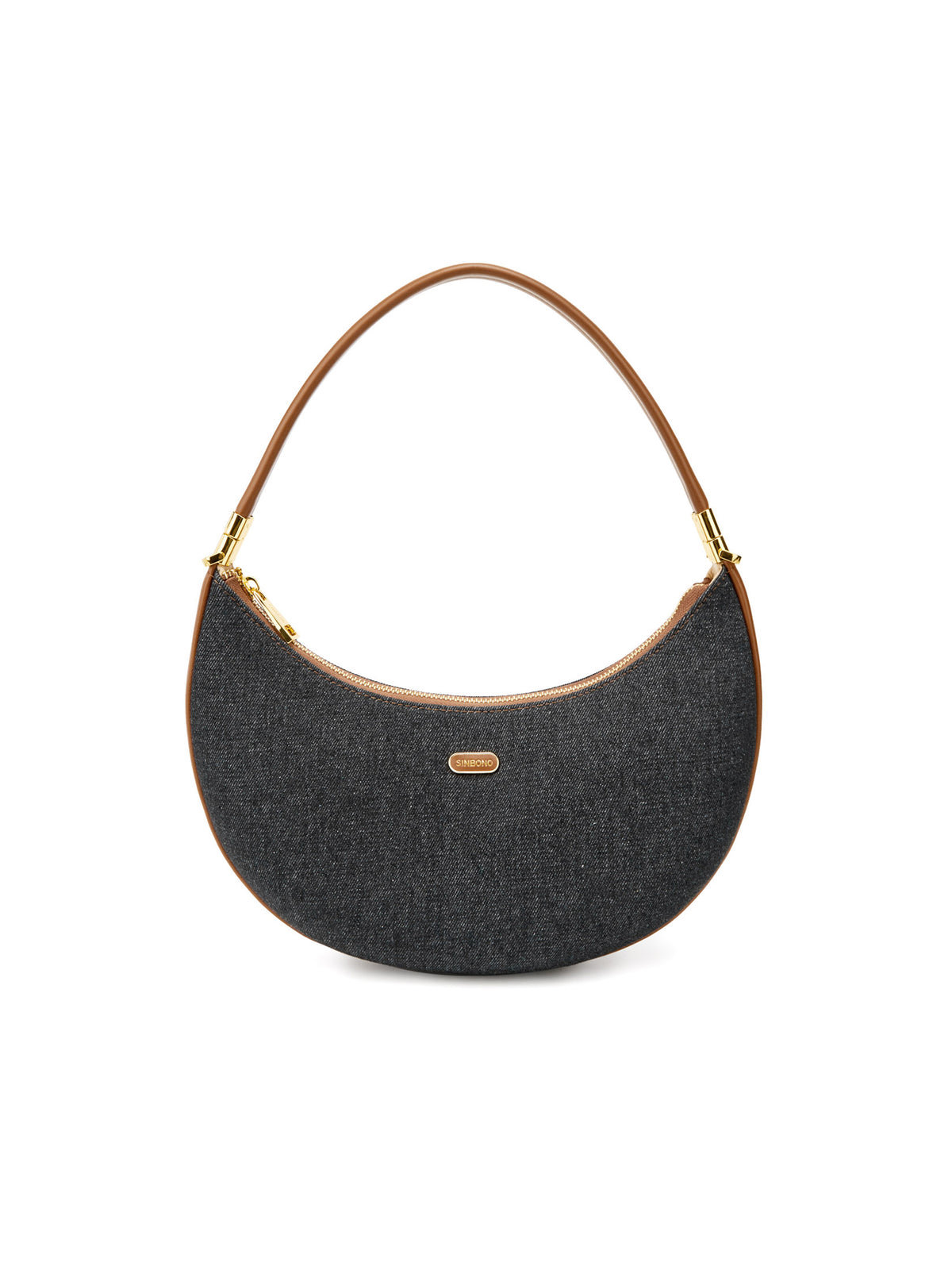 Zoey Shoulder Crossbody Bag - Black&Brown