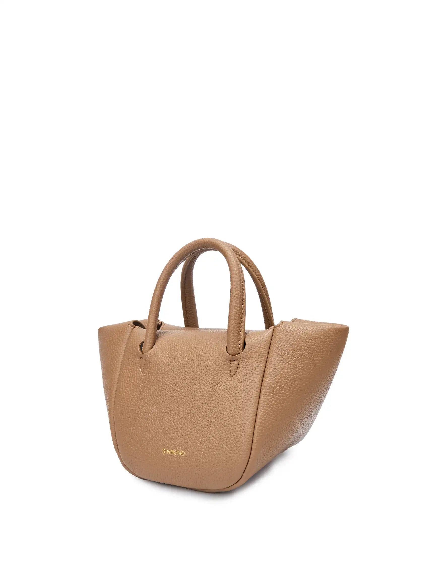 Selena Ruched Hobo Handle  Crossbody Bag - Gray