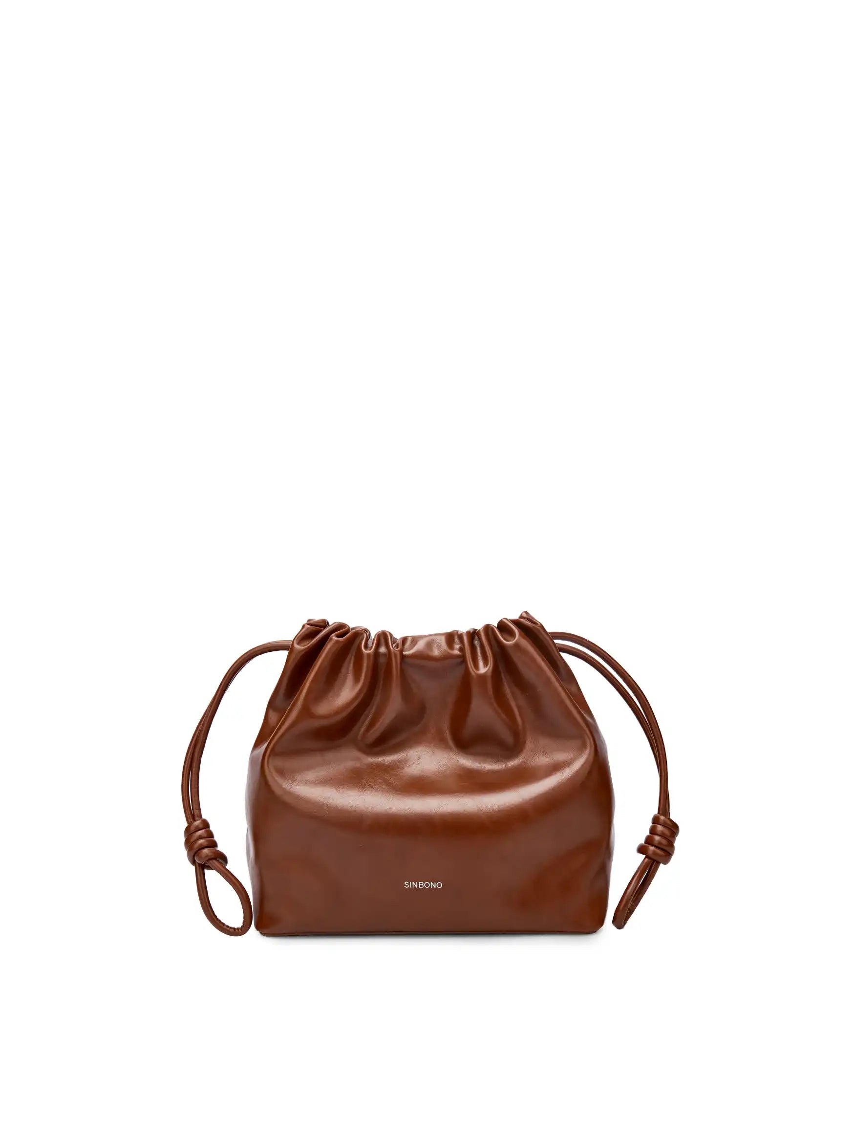 Clara Shoulder Crossbody Bag - Brown