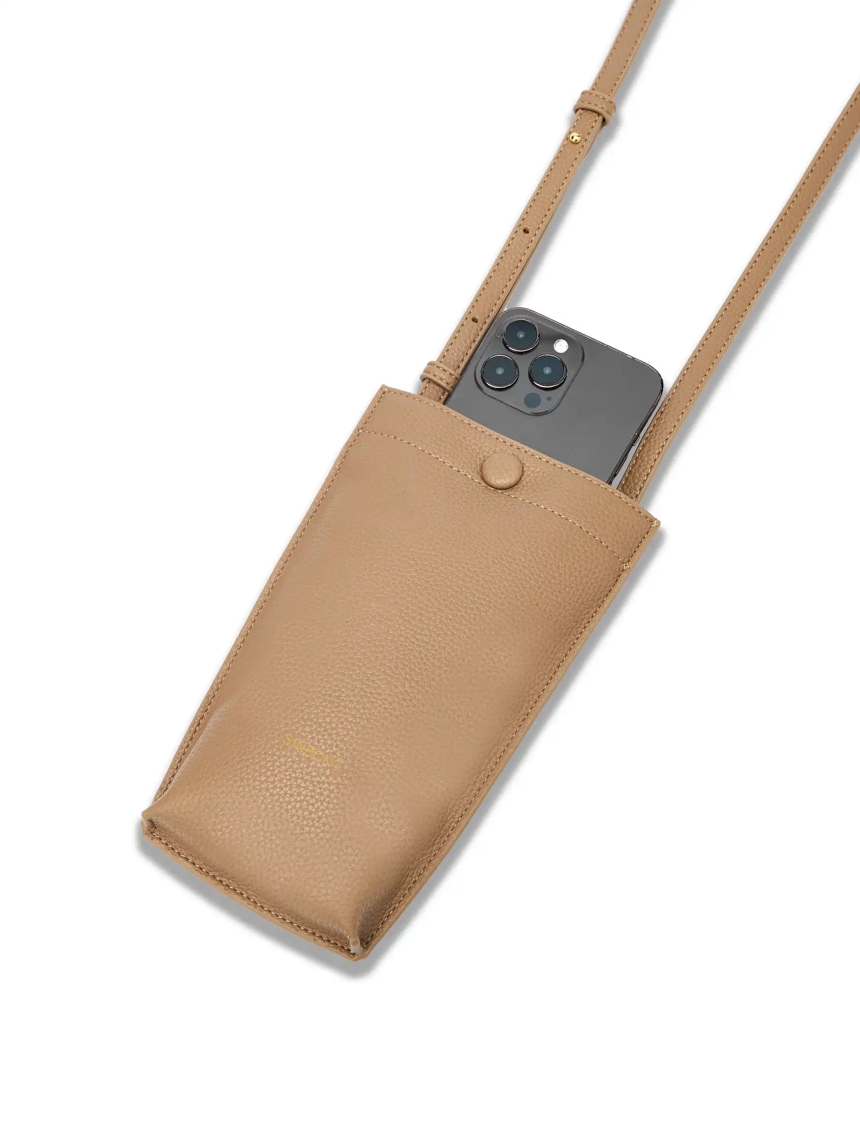 Sharla Crossbody Wallet Phone Bag - Gray