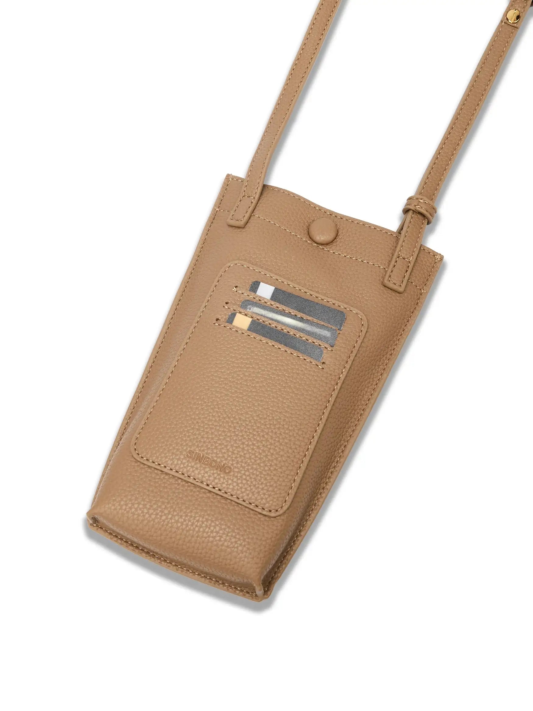 Sharla Crossbody Wallet Phone Bag - Gray
