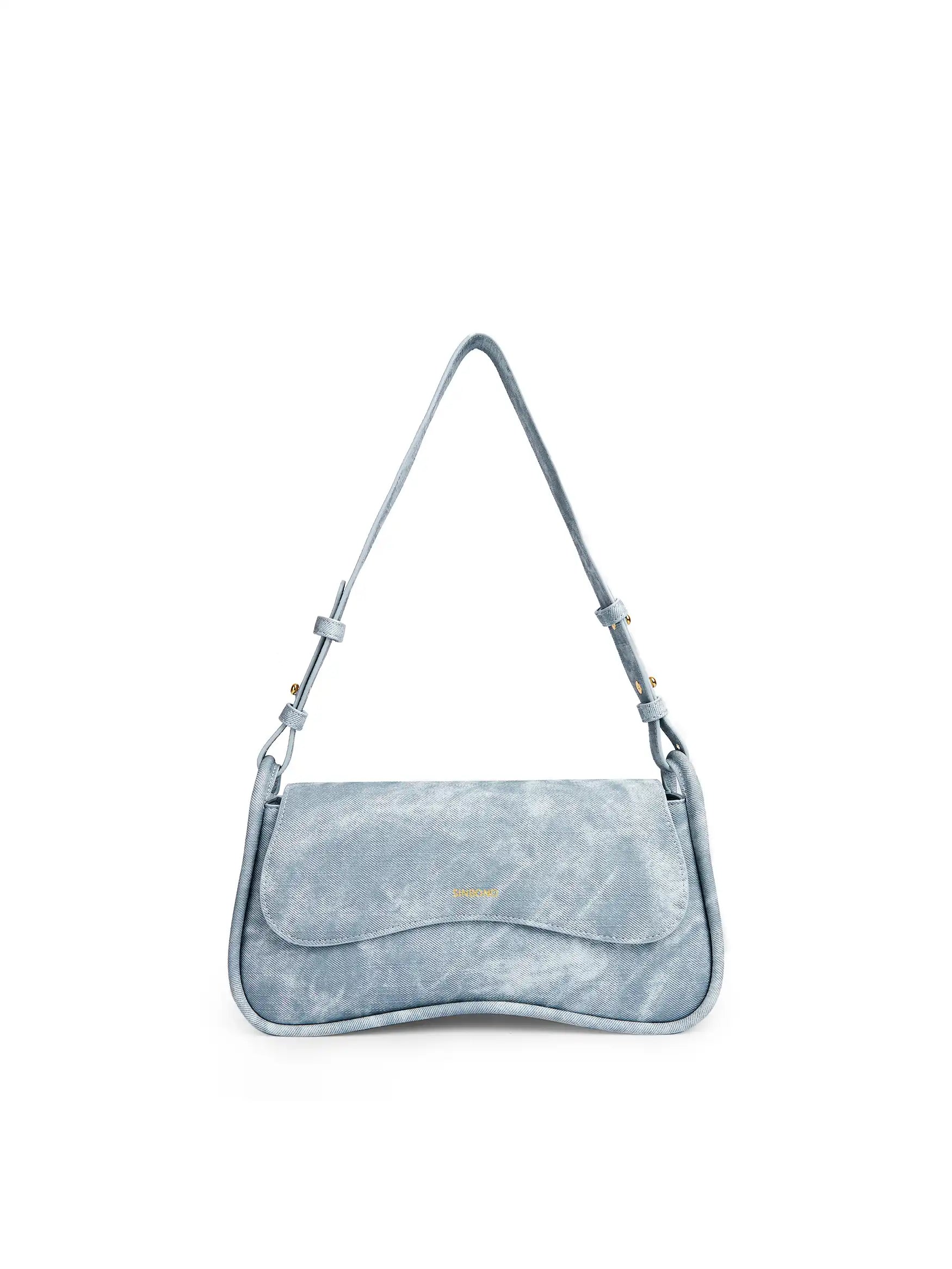 Zoe Shoulder Bag - Mist Blue