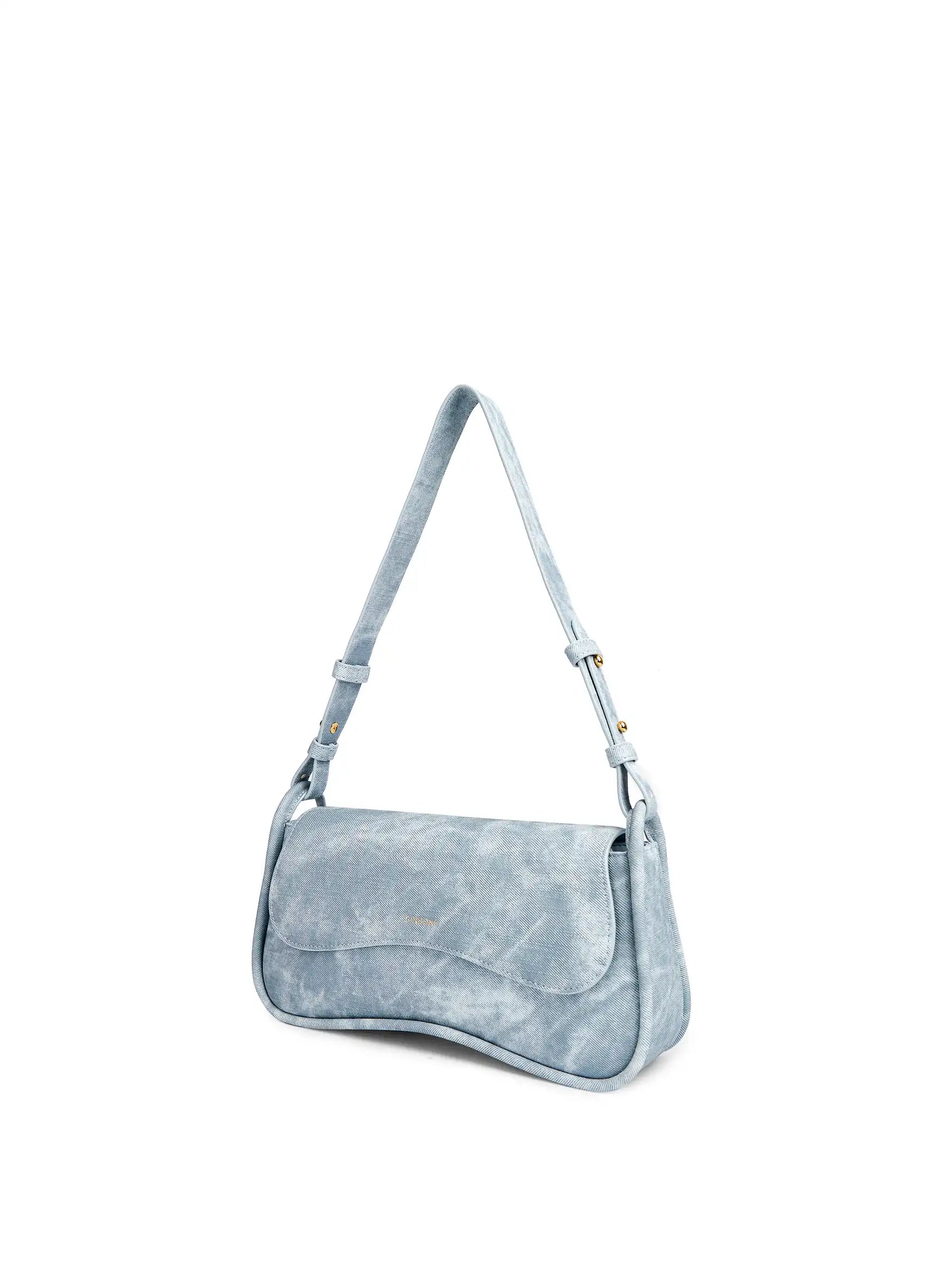 Zoe Shoulder Bag - Mist Blue
