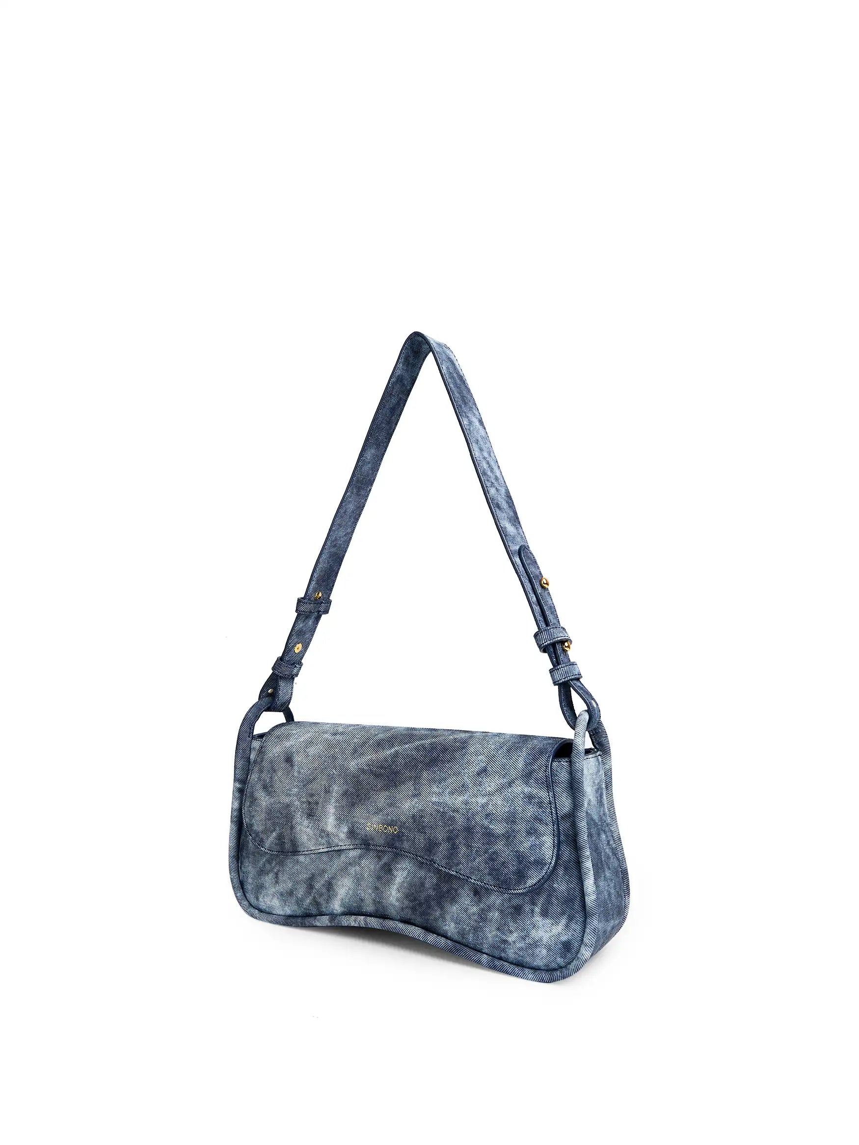 Zoe Shoulder Bag - Deep Blue