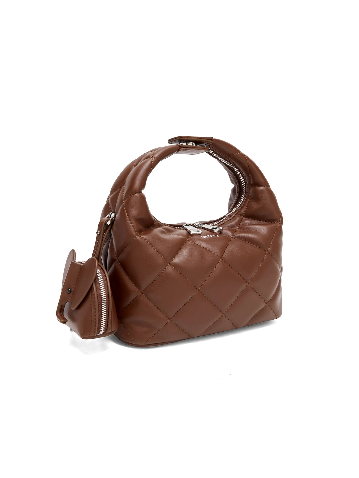 Vienna Top Handle Crossbody Bag(2.0)- Brown