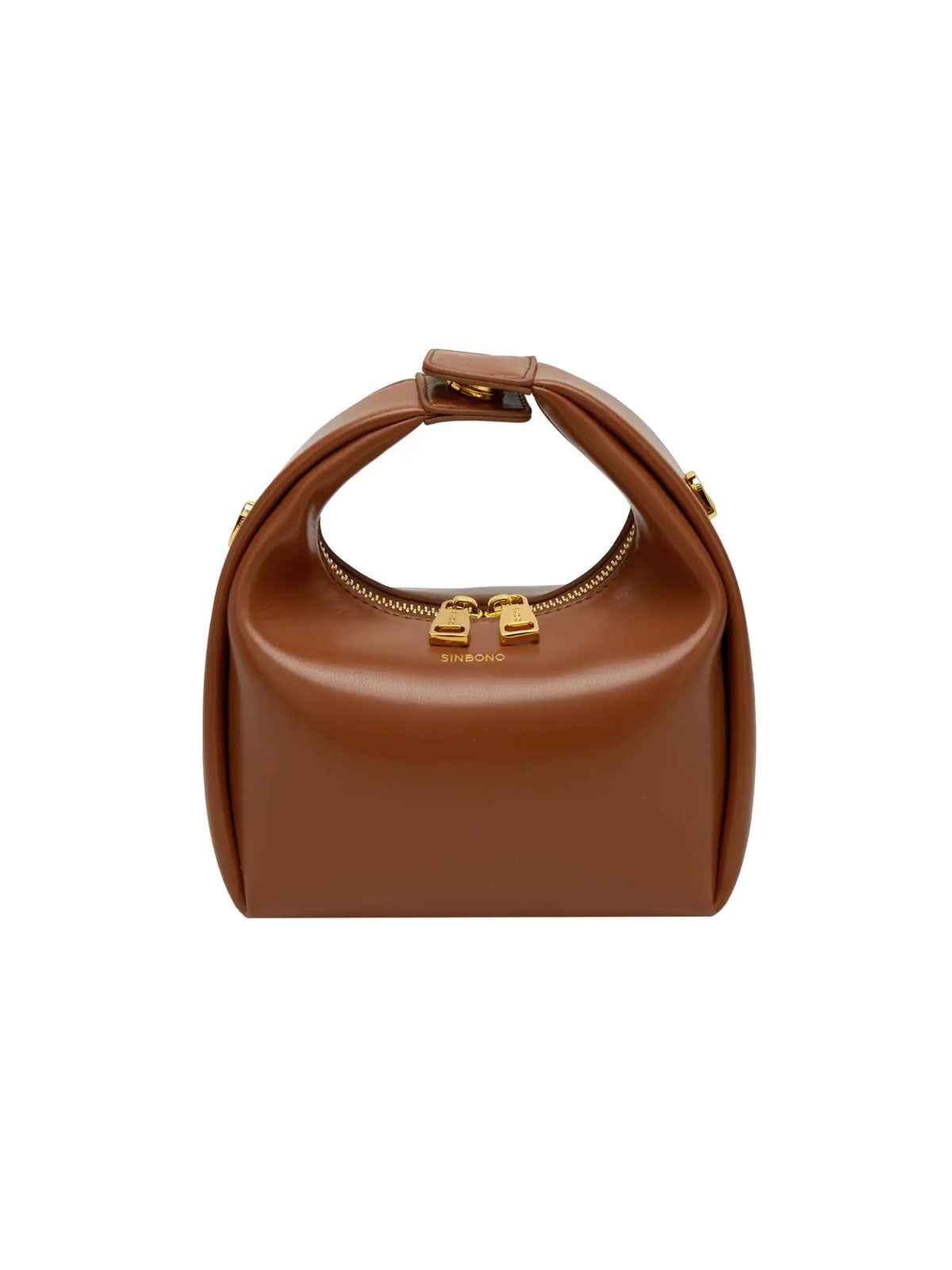 Vienna Top Handle Crossbody Bag(3.0)- Brown