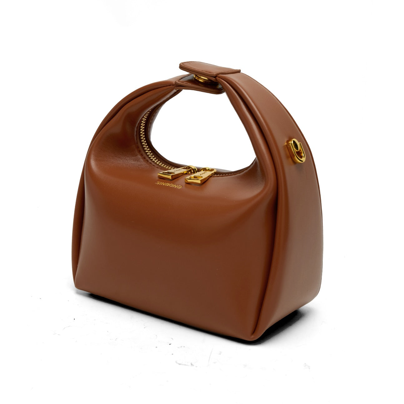 Vienna Top Handle Crossbody Bag(3.0)- Brown