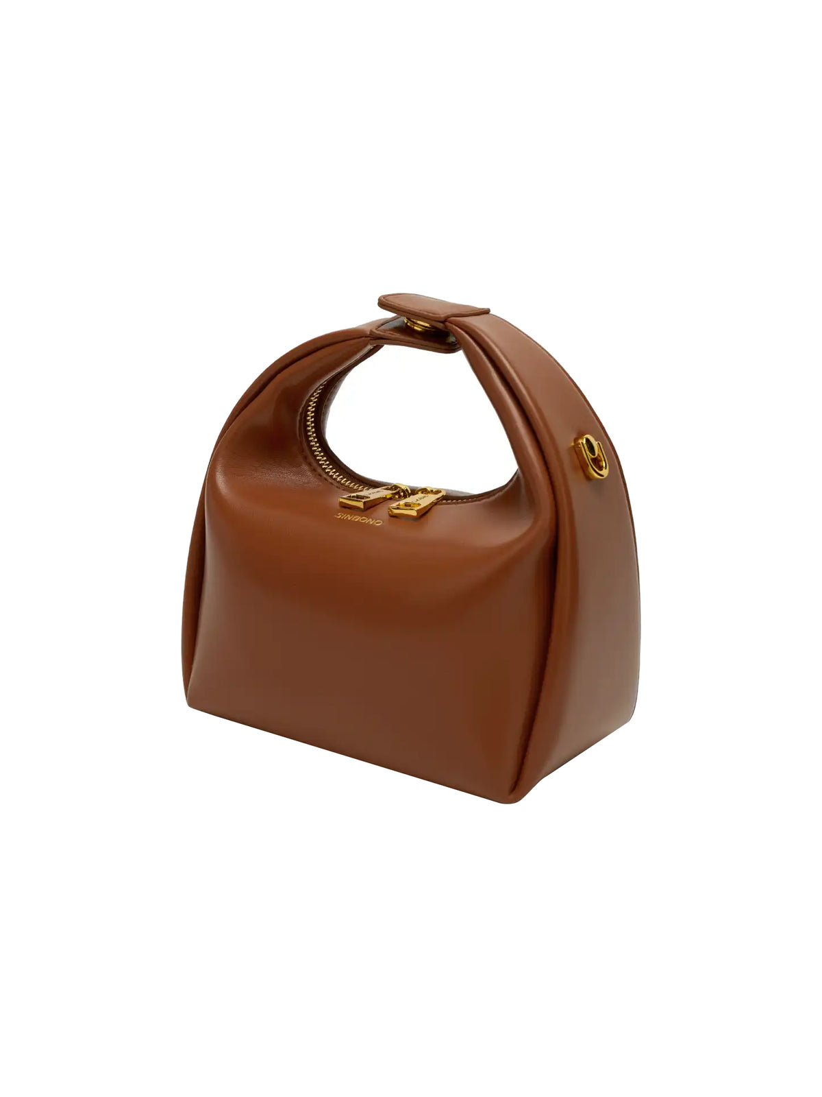 Vienna Top Handle Crossbody Bag(3.0)- Brown