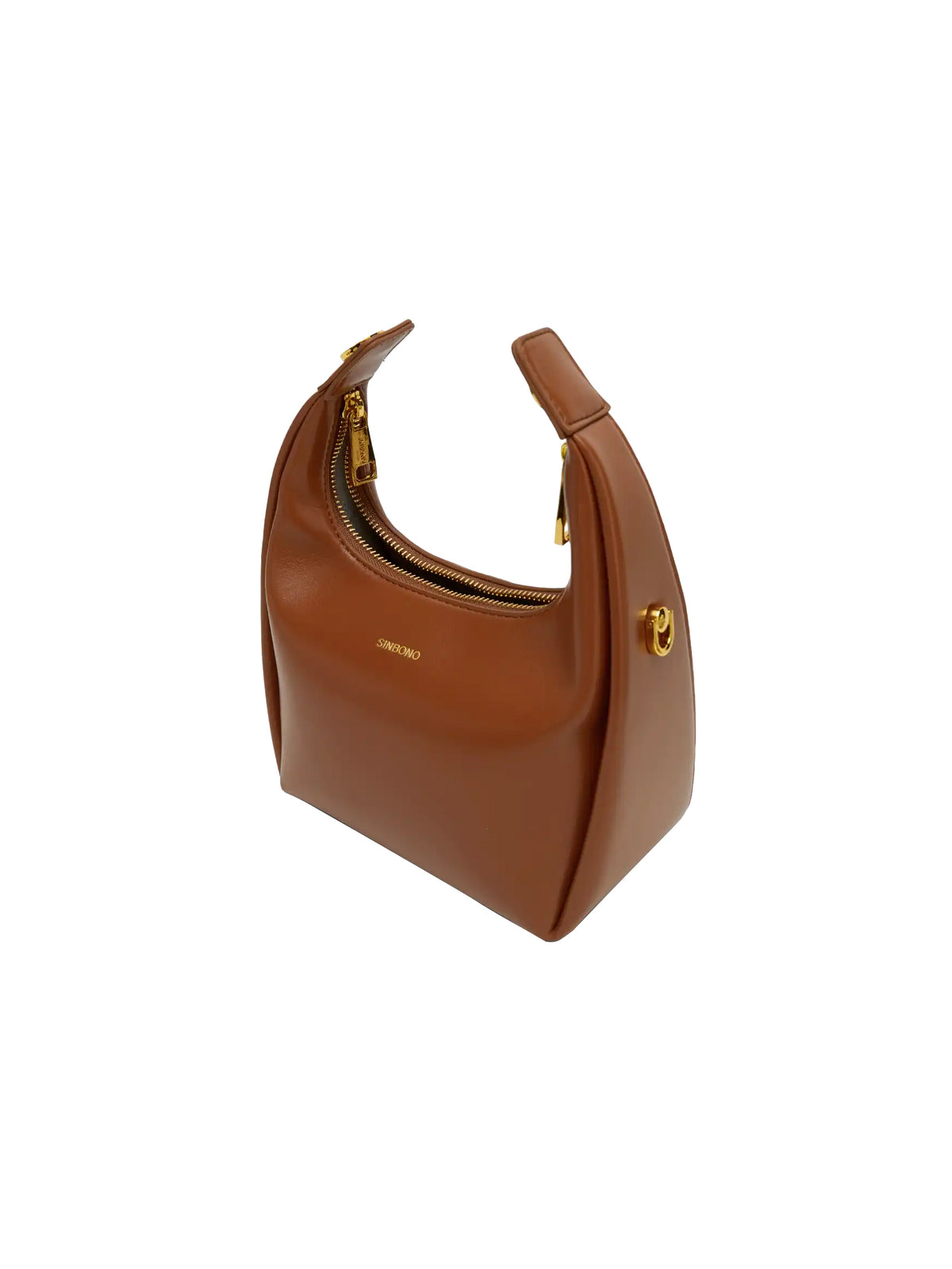 Vienna Top Handle Crossbody Bag(3.0)- Brown