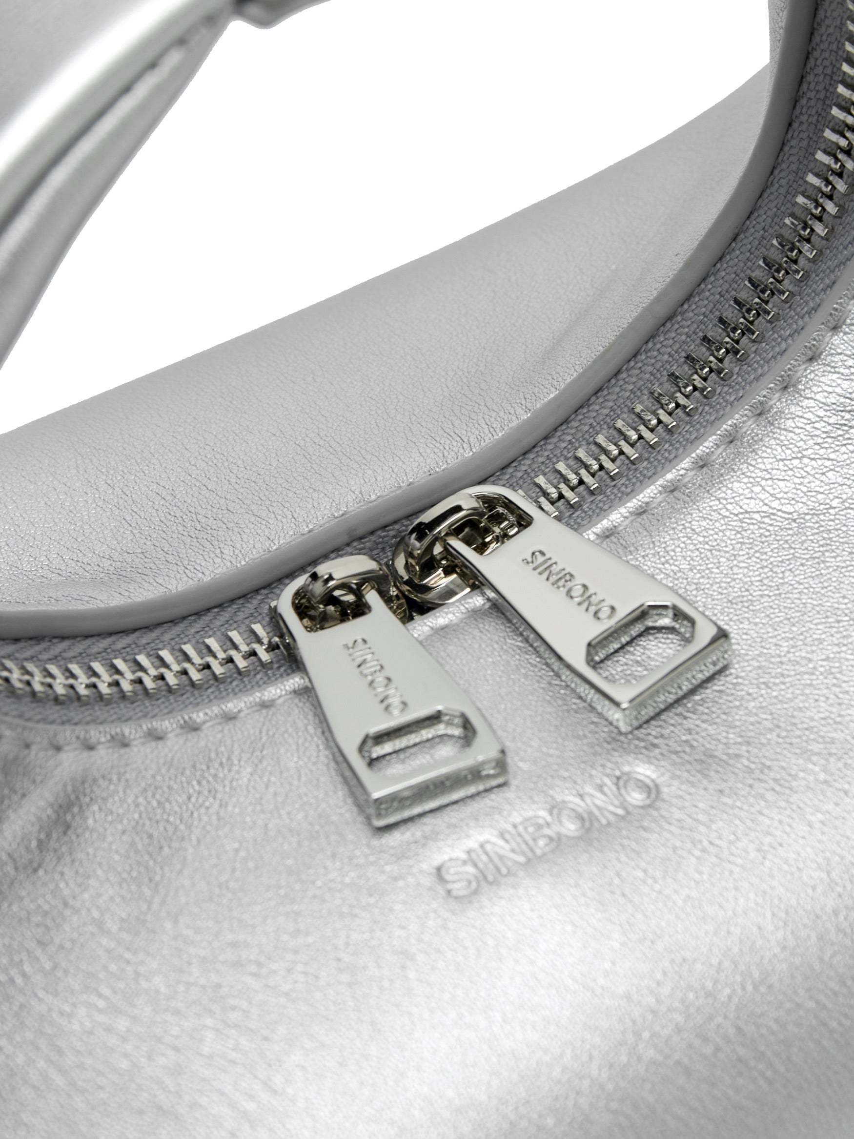 Vienna Top Handle Crossbody Bag(3.0)- Silver