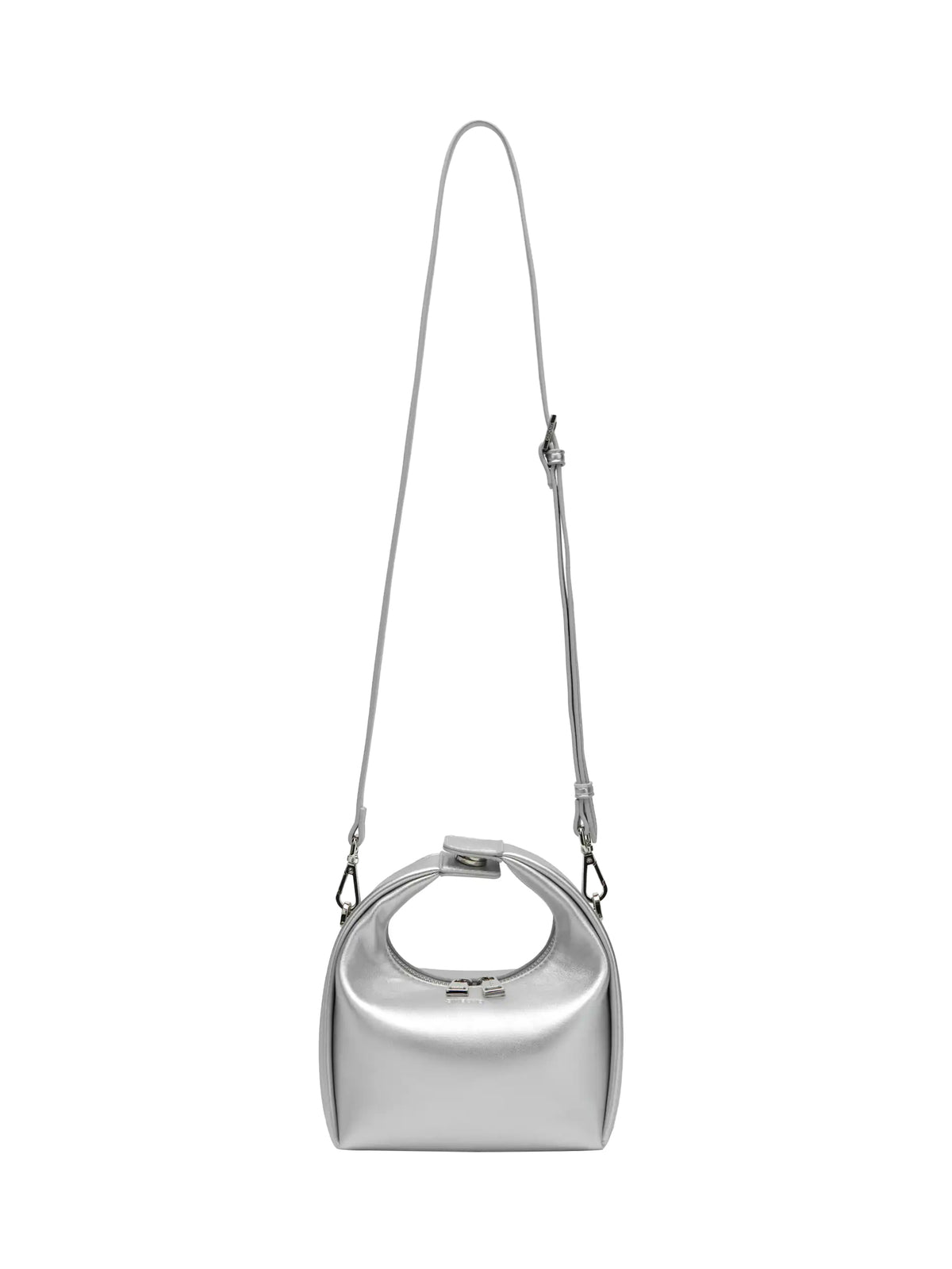 Vienna Top Handle Crossbody Bag(3.0)- Silver