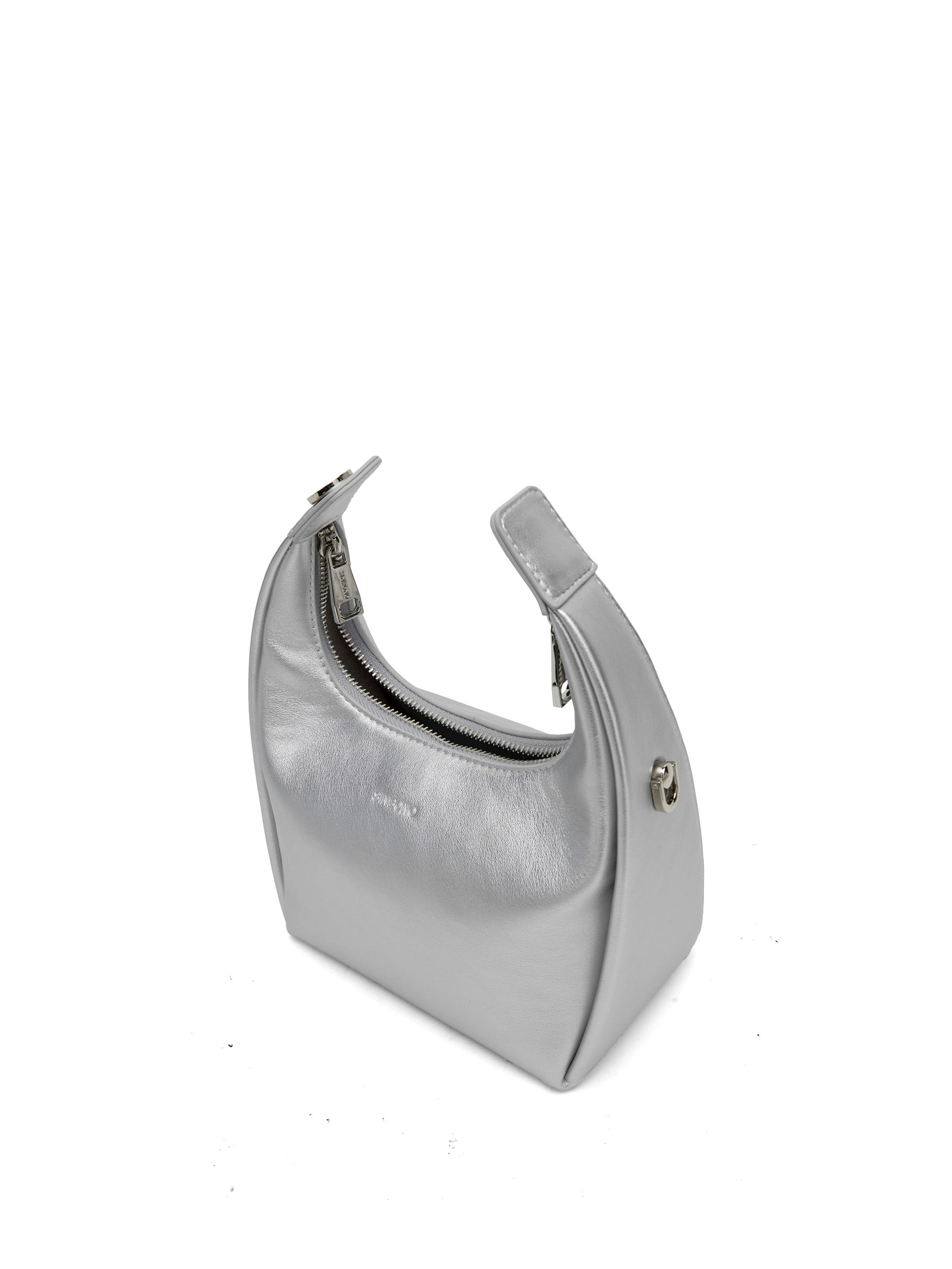 Vienna Top Handle Crossbody Bag(3.0)- Silver