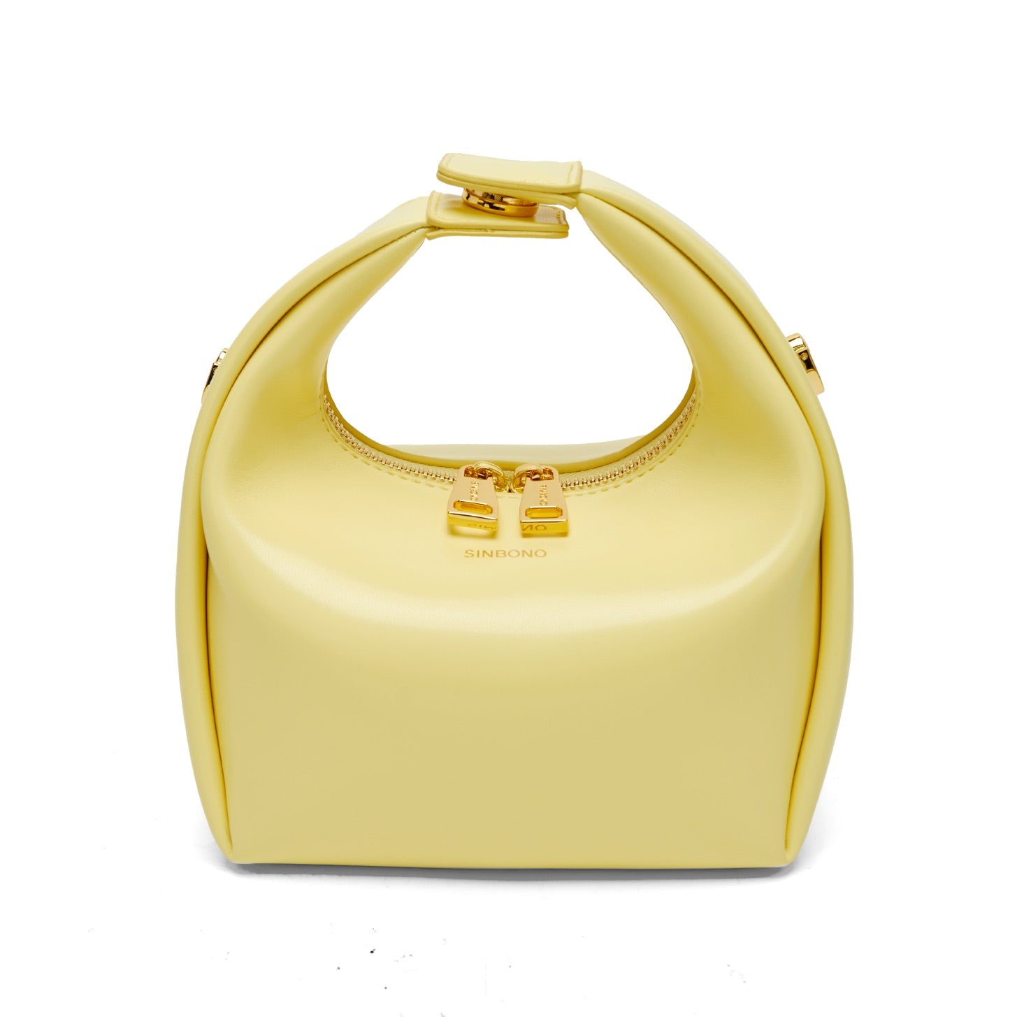 Vienna Top Handle Crossbody Bag(3.0)- Light Yellow