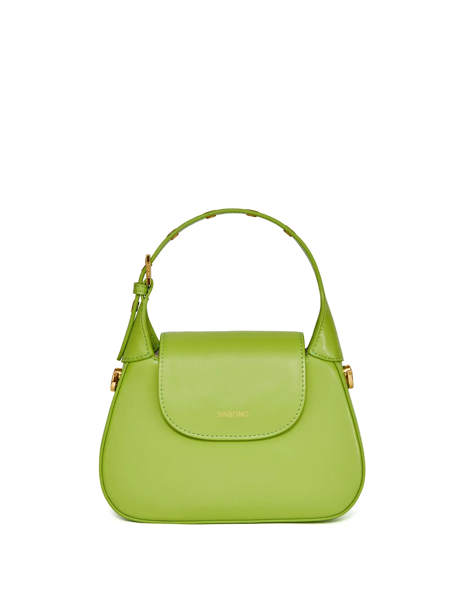 Alice Top Handle Crossbody Bag - Lime Green