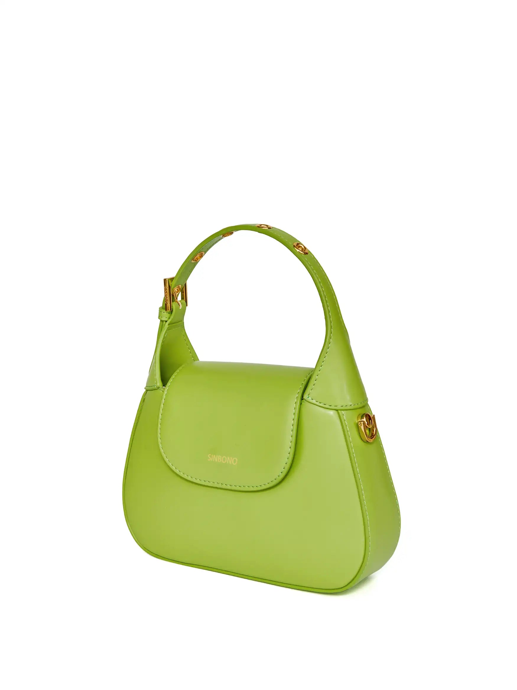 Alice Top Handle Crossbody Bag - Lime Green