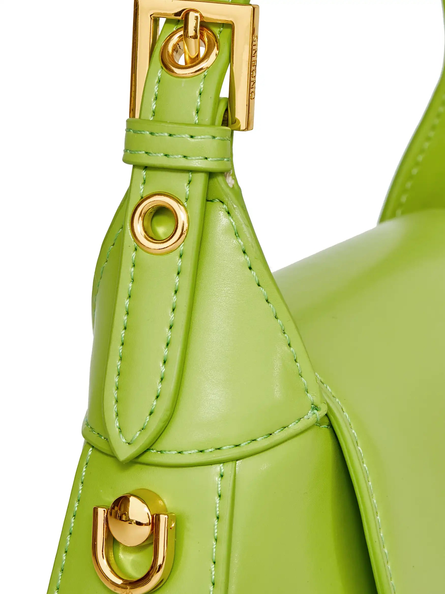Alice Top Handle Crossbody Bag - Lime Green