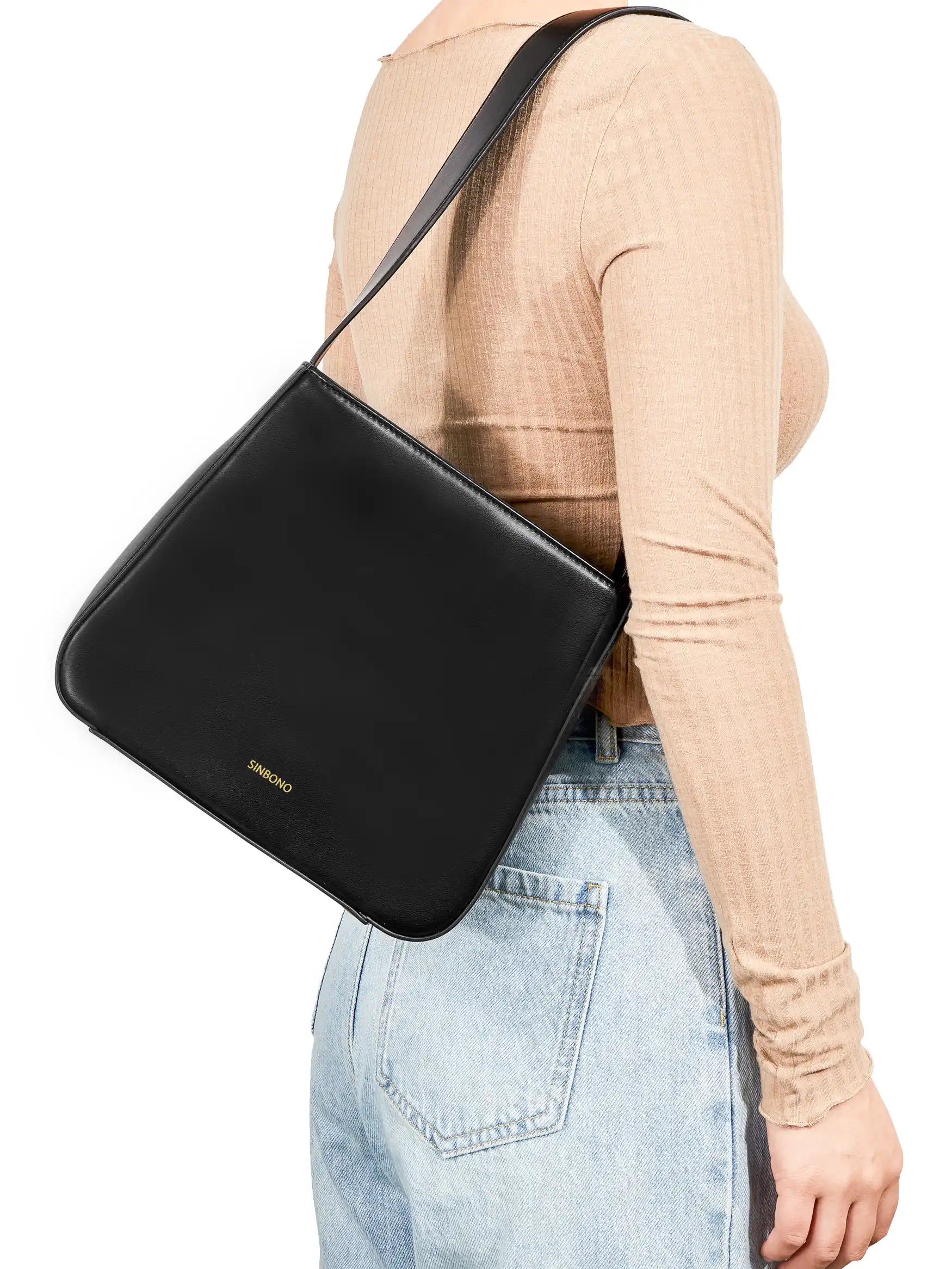 Betty Shoulder Bag- Black