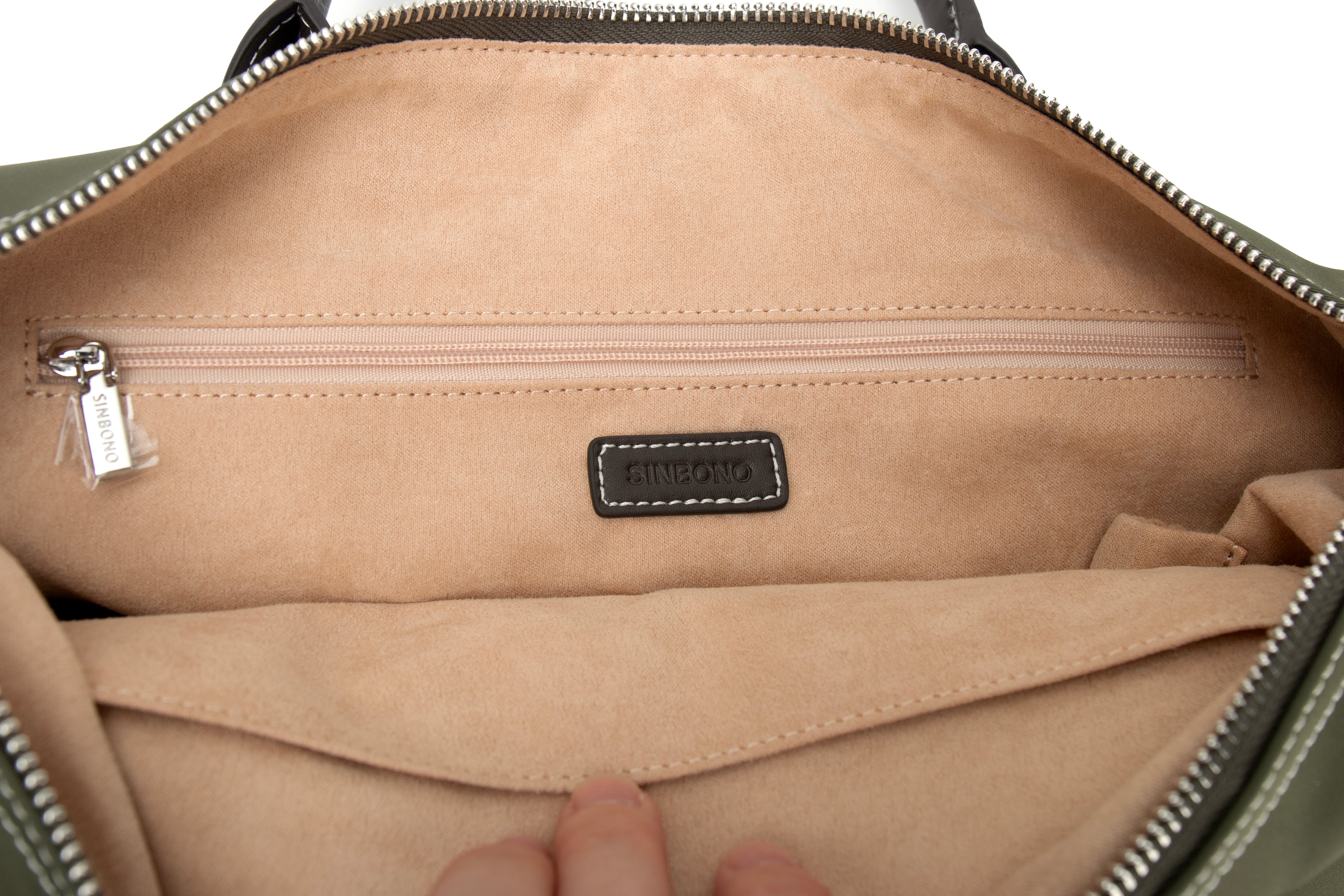 The Olivia Tote Bag(3.0)- Army Green