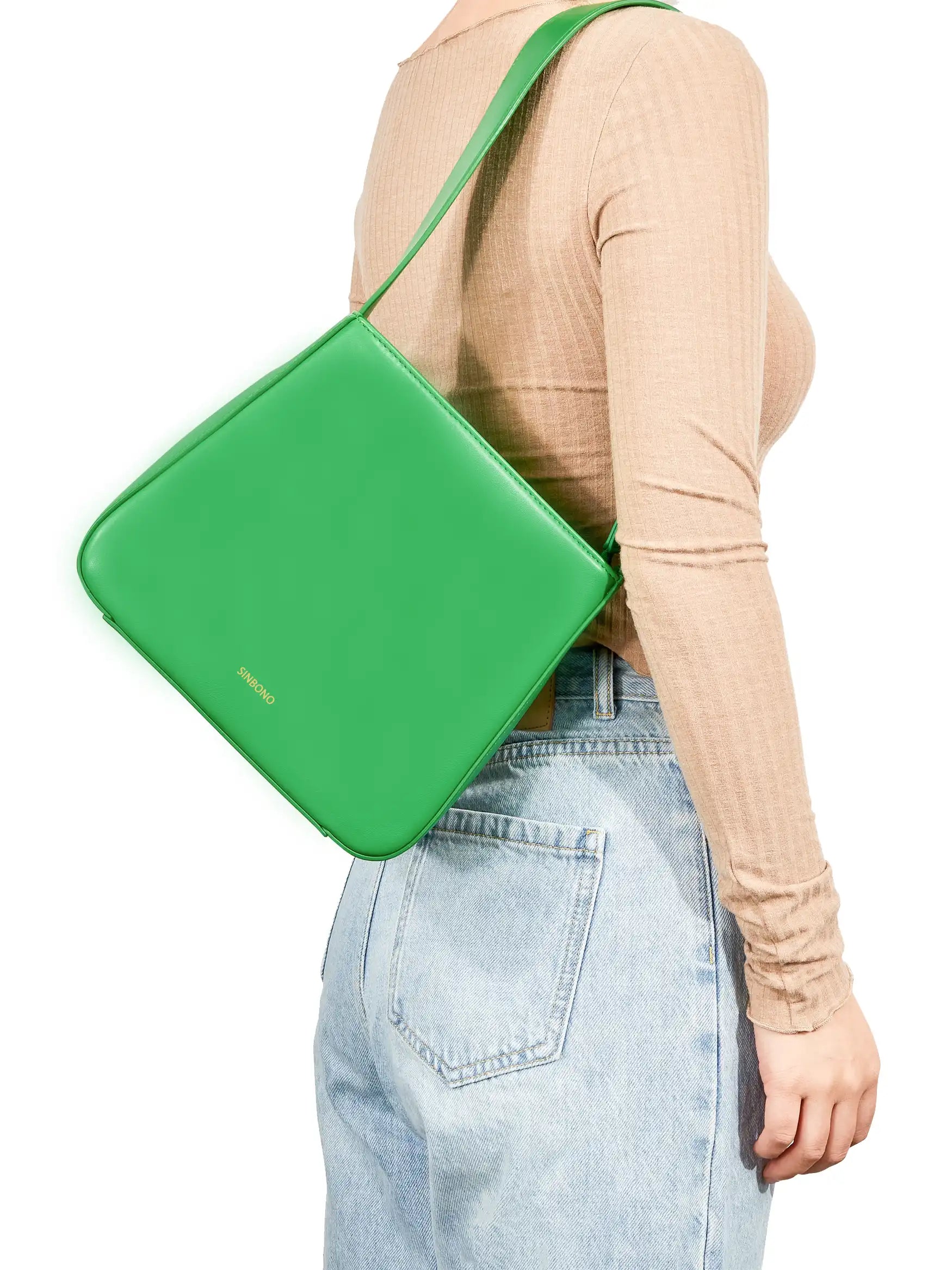 Betty Shoulder Bag- Grass Green