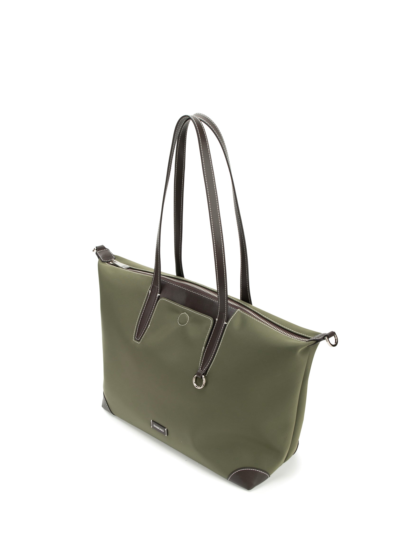 The Olivia Tote Bag(3.0)- Army Green