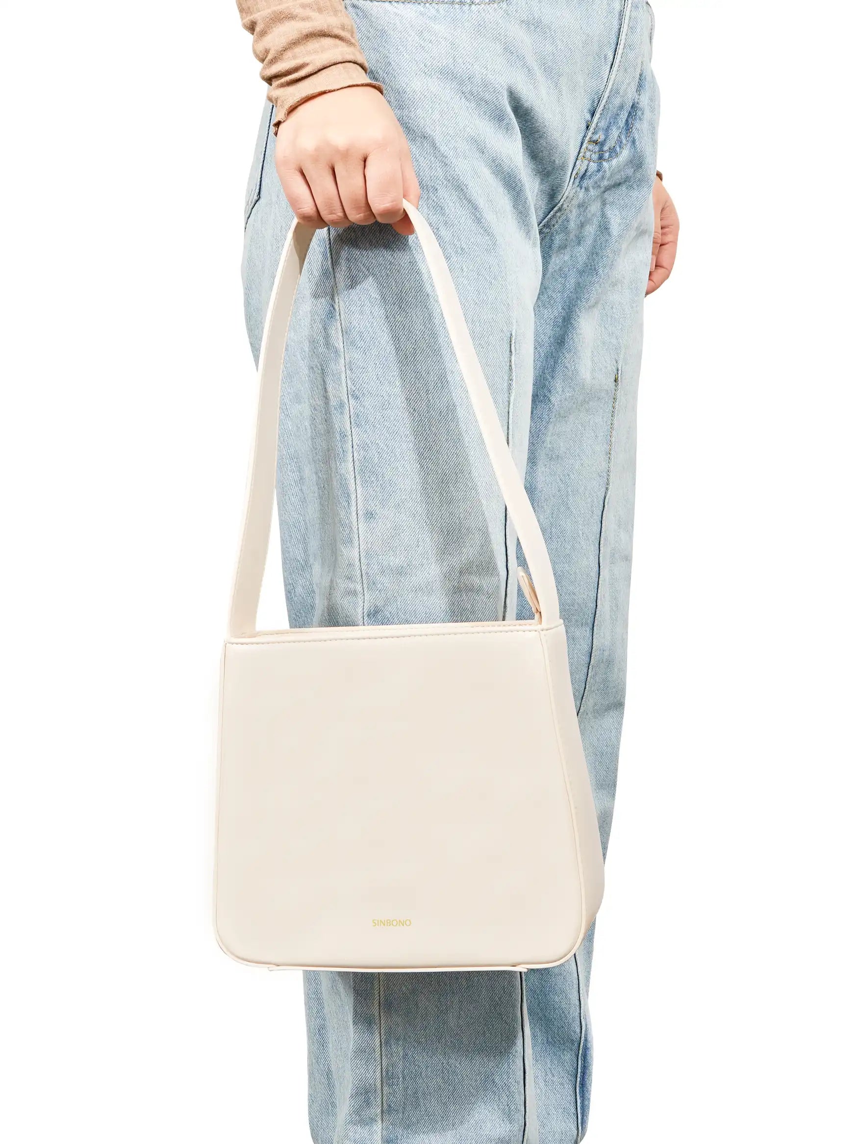 Betty Shoulder Bag- Ivory