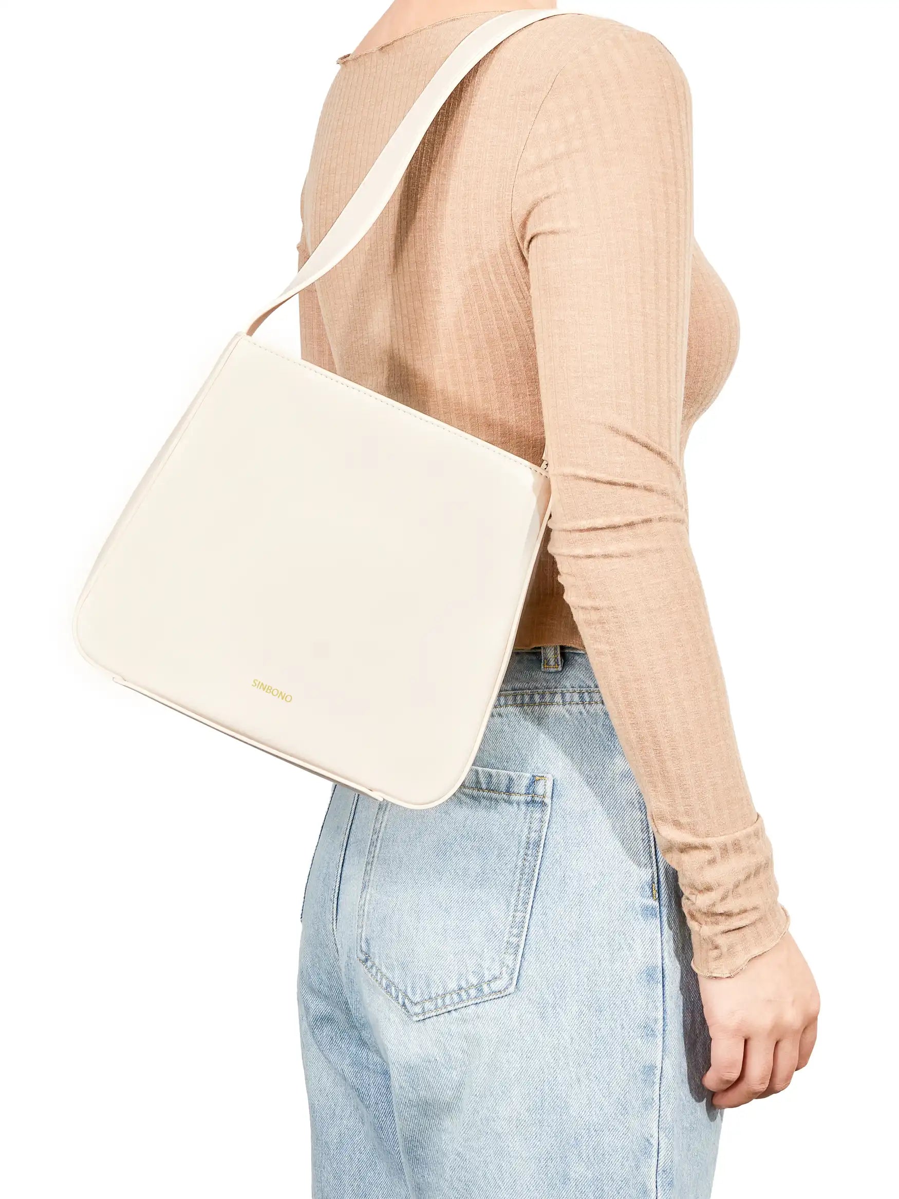 Betty Shoulder Bag- Ivory
